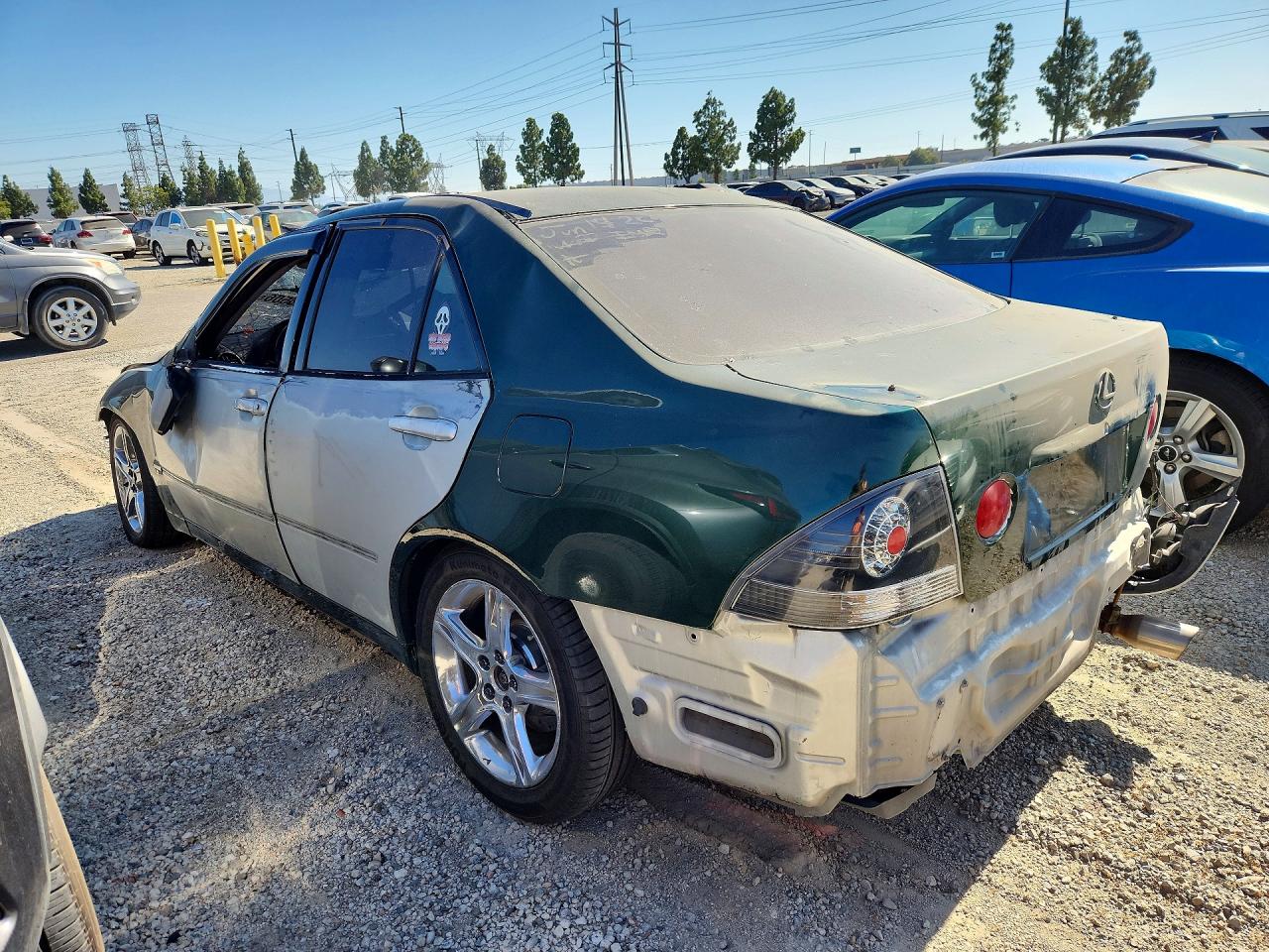 2004 Lexus Is 300 Green vin: JTHBD192840094124