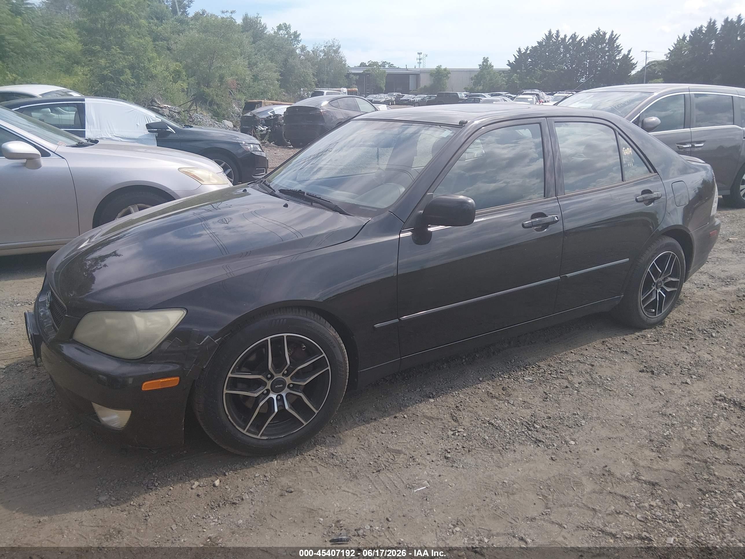 2002 Lexus Is 300   Black vin: JTHBD192920060335