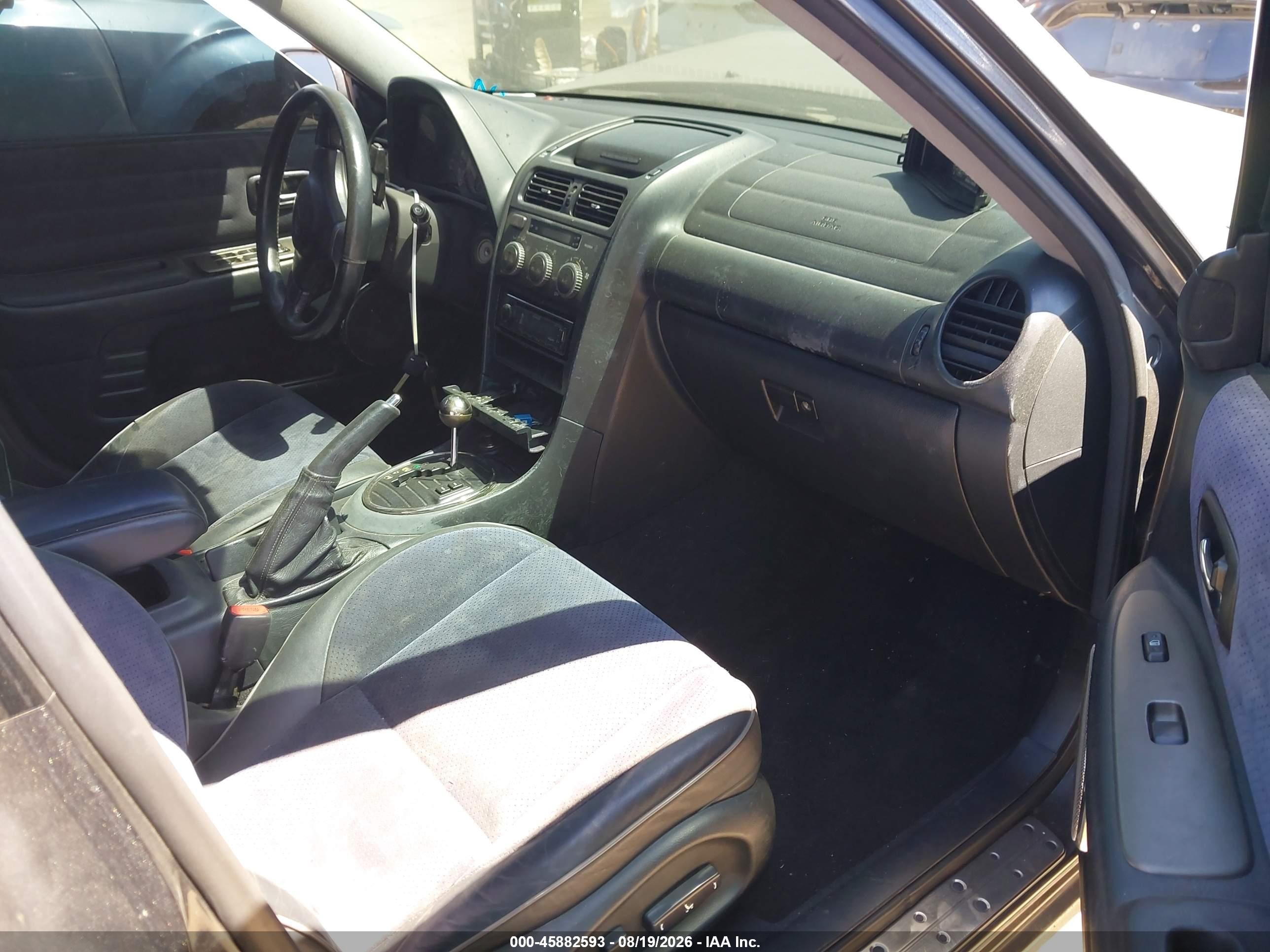 2002 Lexus Is 300   Gray vin: JTHBD192920061503