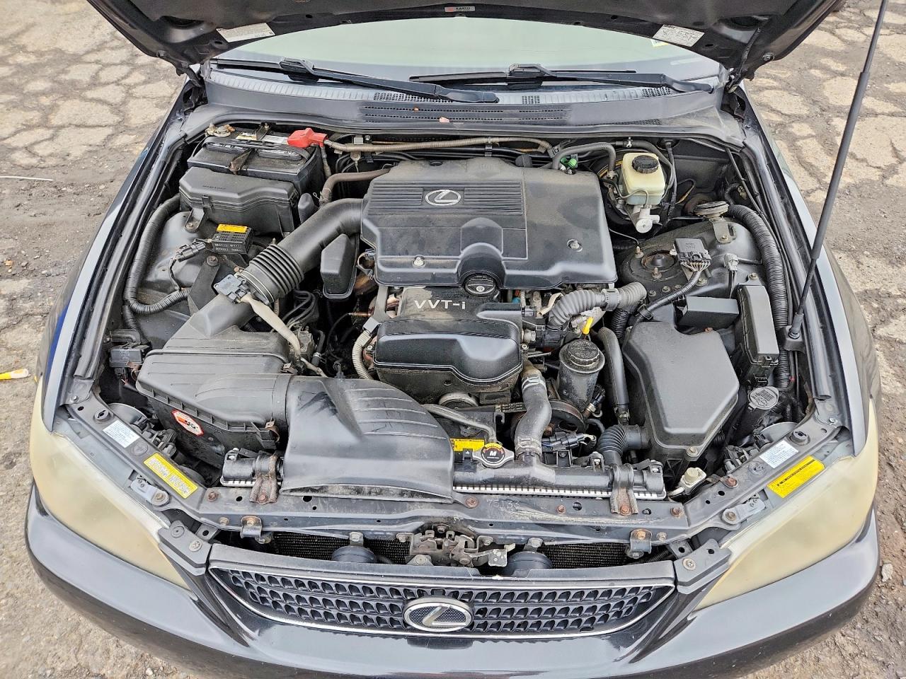 2005 Lexus Is 300 Base Gray vin: JTHBD192950094909