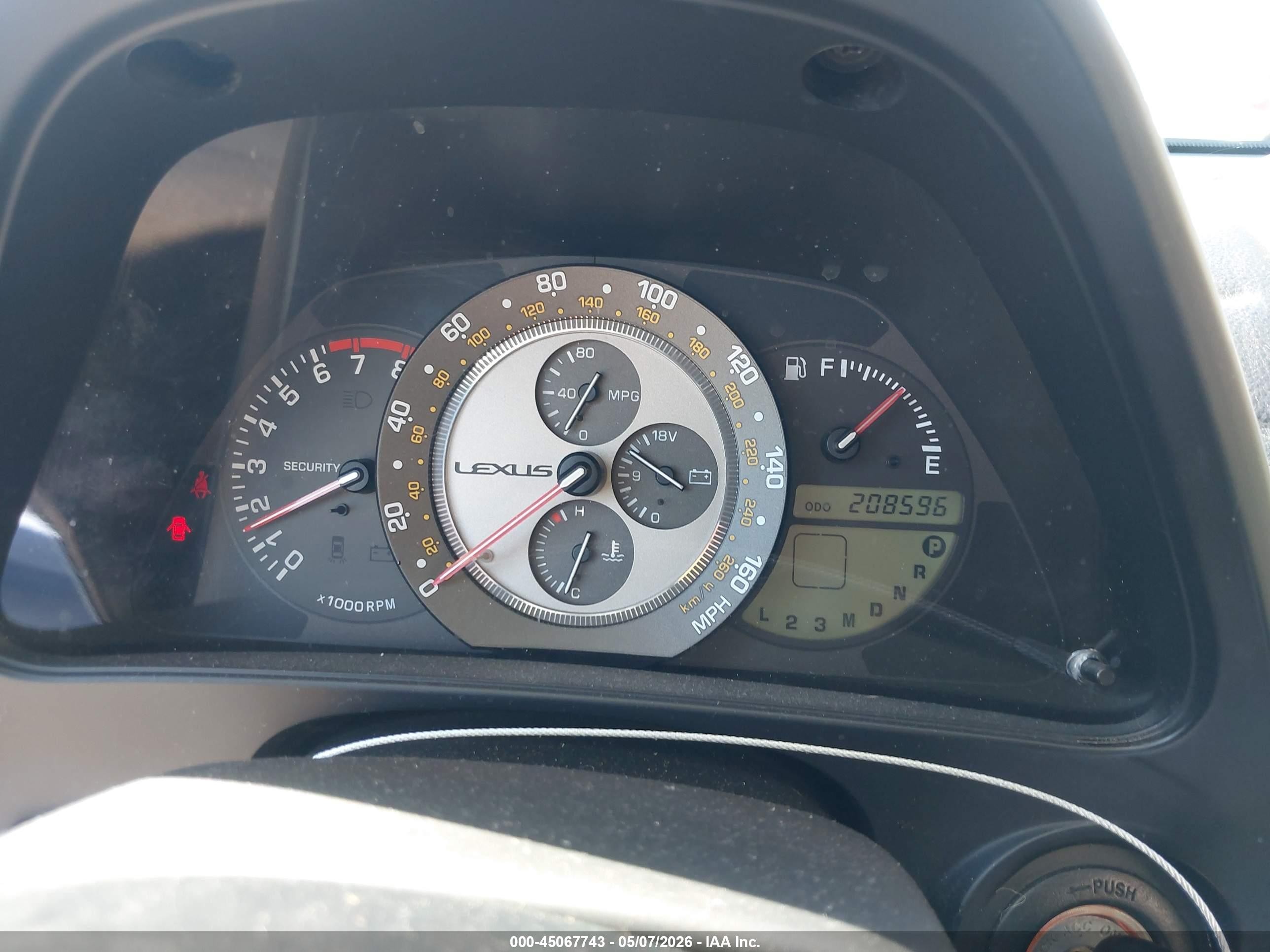 2002 Lexus Is 300   Blue vin: JTHBD192X20054415