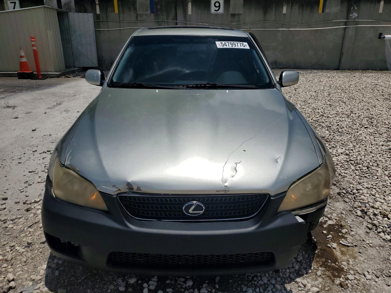 2003 Lexus Is 300 Silver vin: JTHBD192X30077677