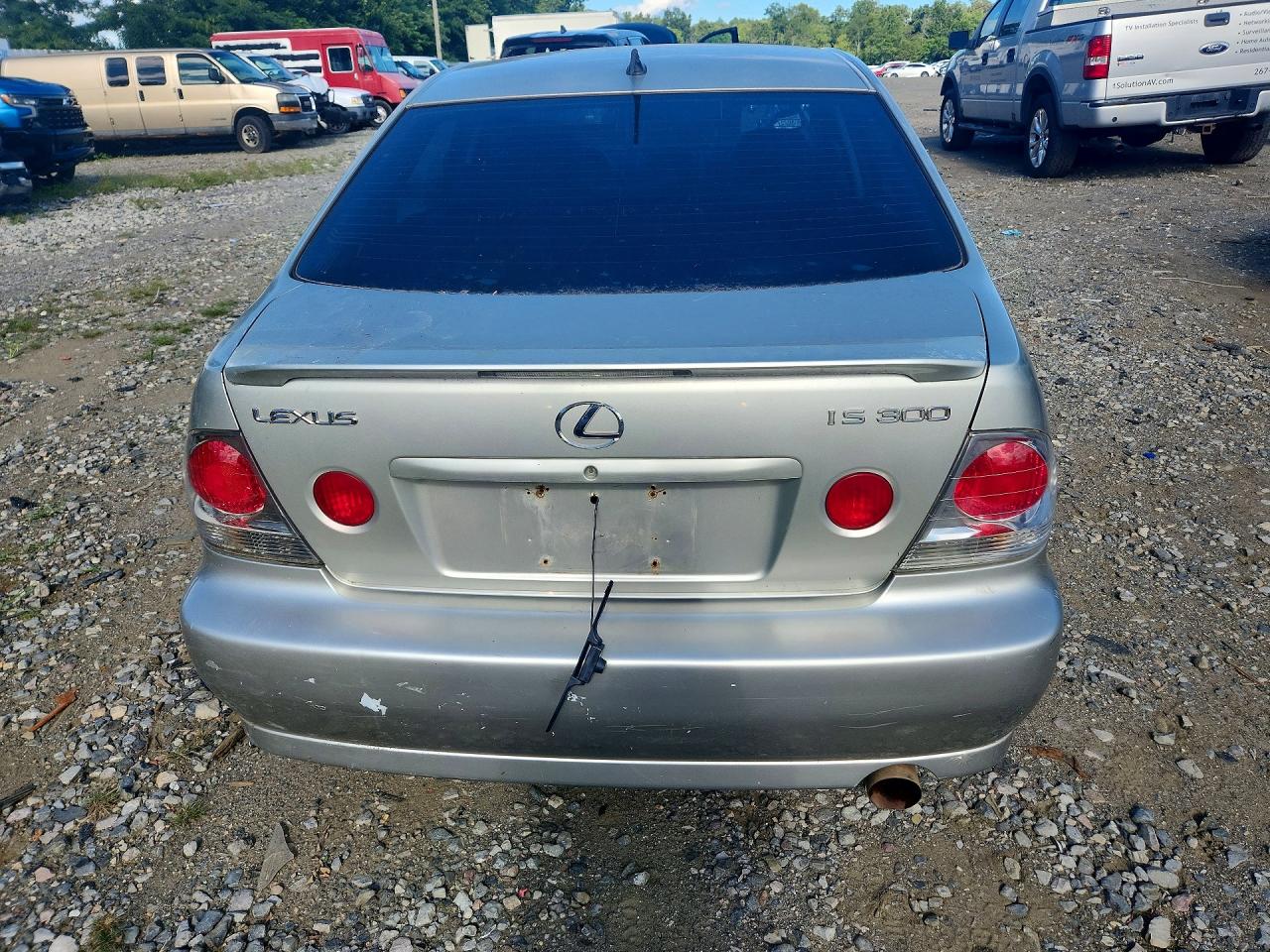 2003 Lexus Is 300 Silver vin: JTHBD192X30079588