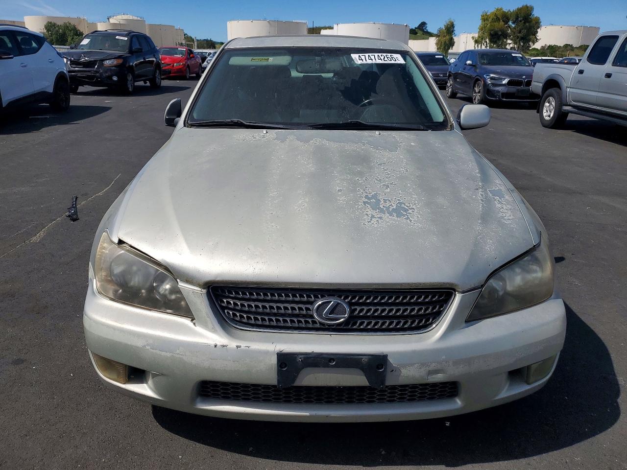 2004 Lexus Is 300 Base Silver vin: JTHBD192X40090544
