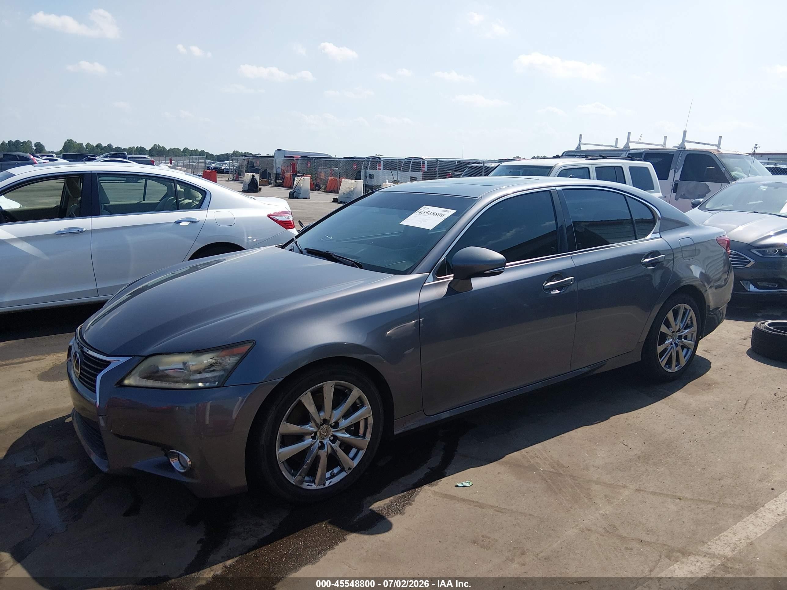 2013 Lexus Gs 350   Gray vin: JTHBE1BL0D5000790
