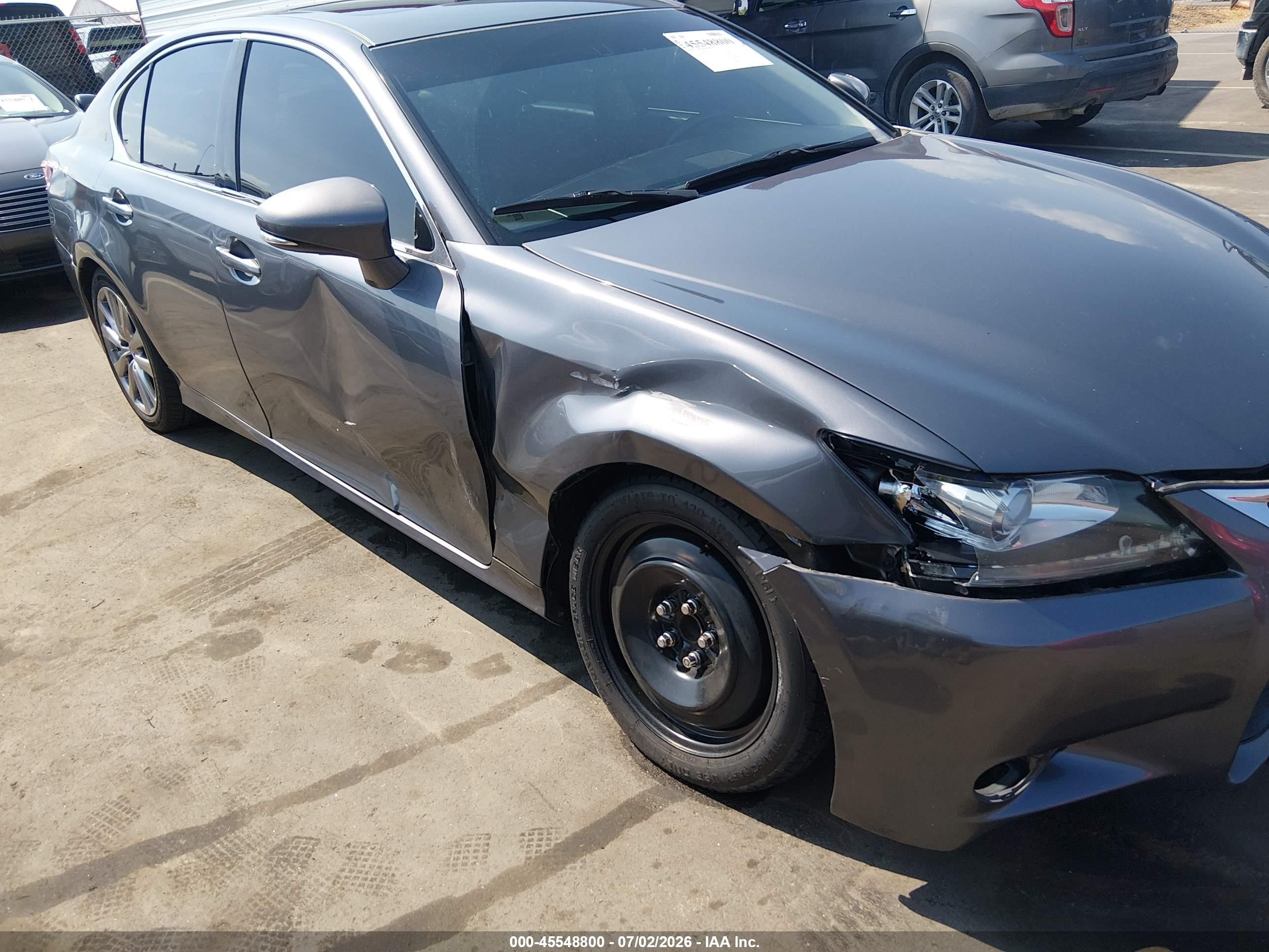 2013 Lexus Gs 350   Gray vin: JTHBE1BL0D5000790