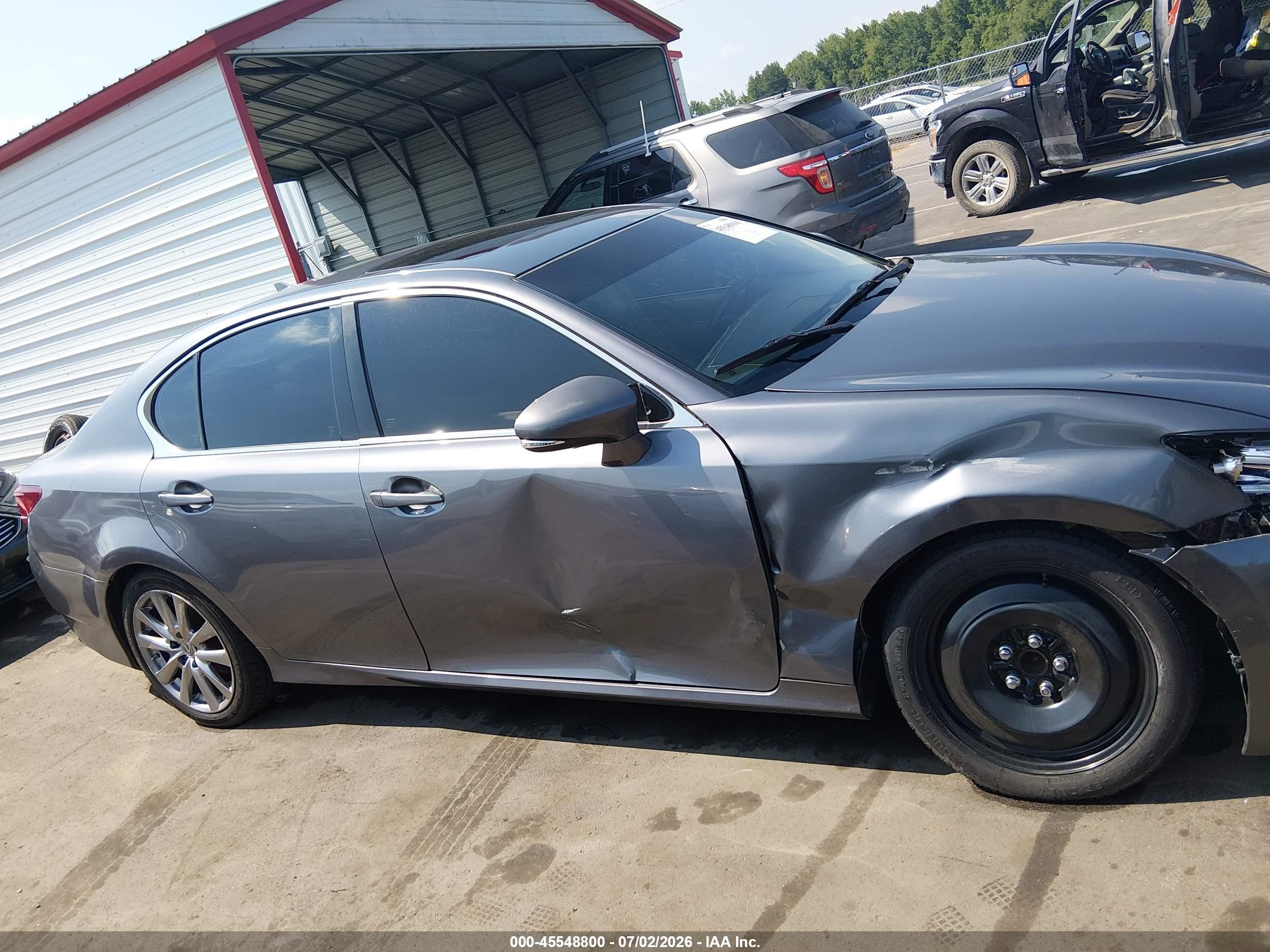 2013 Lexus Gs 350   Gray vin: JTHBE1BL0D5000790
