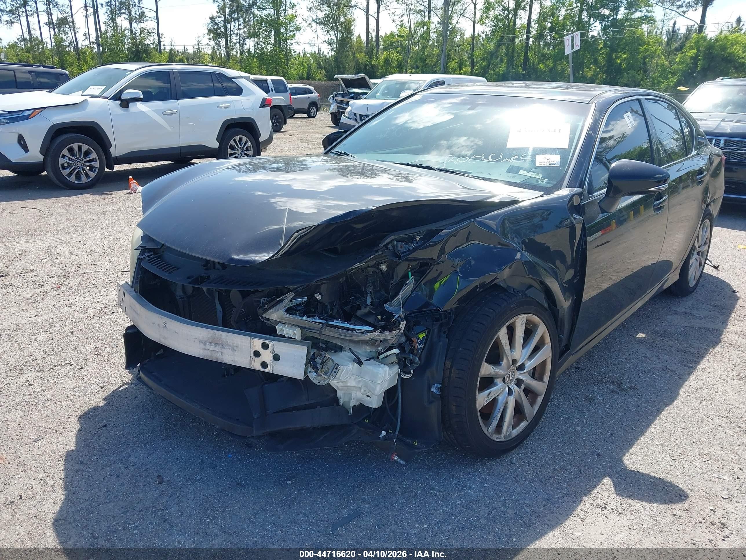 2013 Lexus Gs 350   Black vin: JTHBE1BL0D5003690