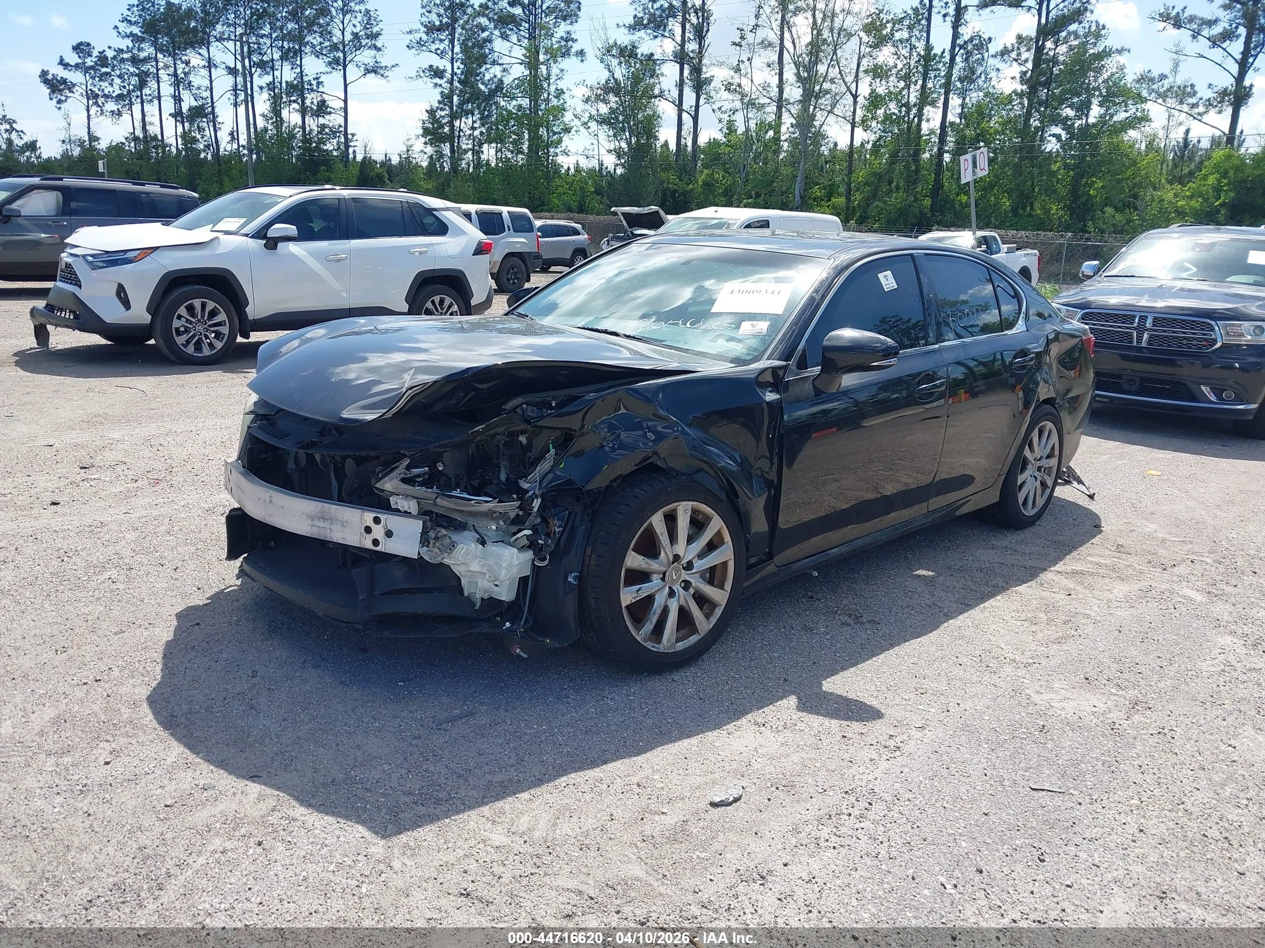 2013 Lexus Gs 350   Black vin: JTHBE1BL0D5003690
