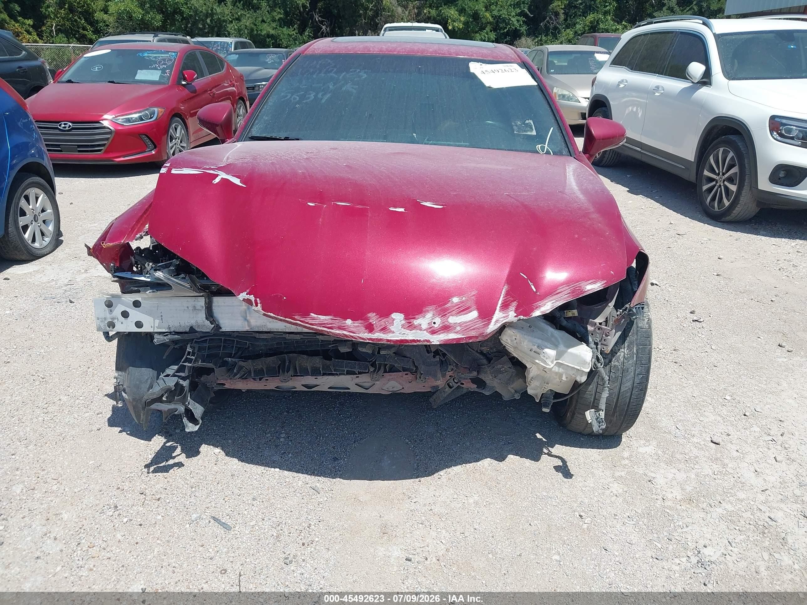 2013 Lexus Gs 350   Red vin: JTHBE1BL0D5005634