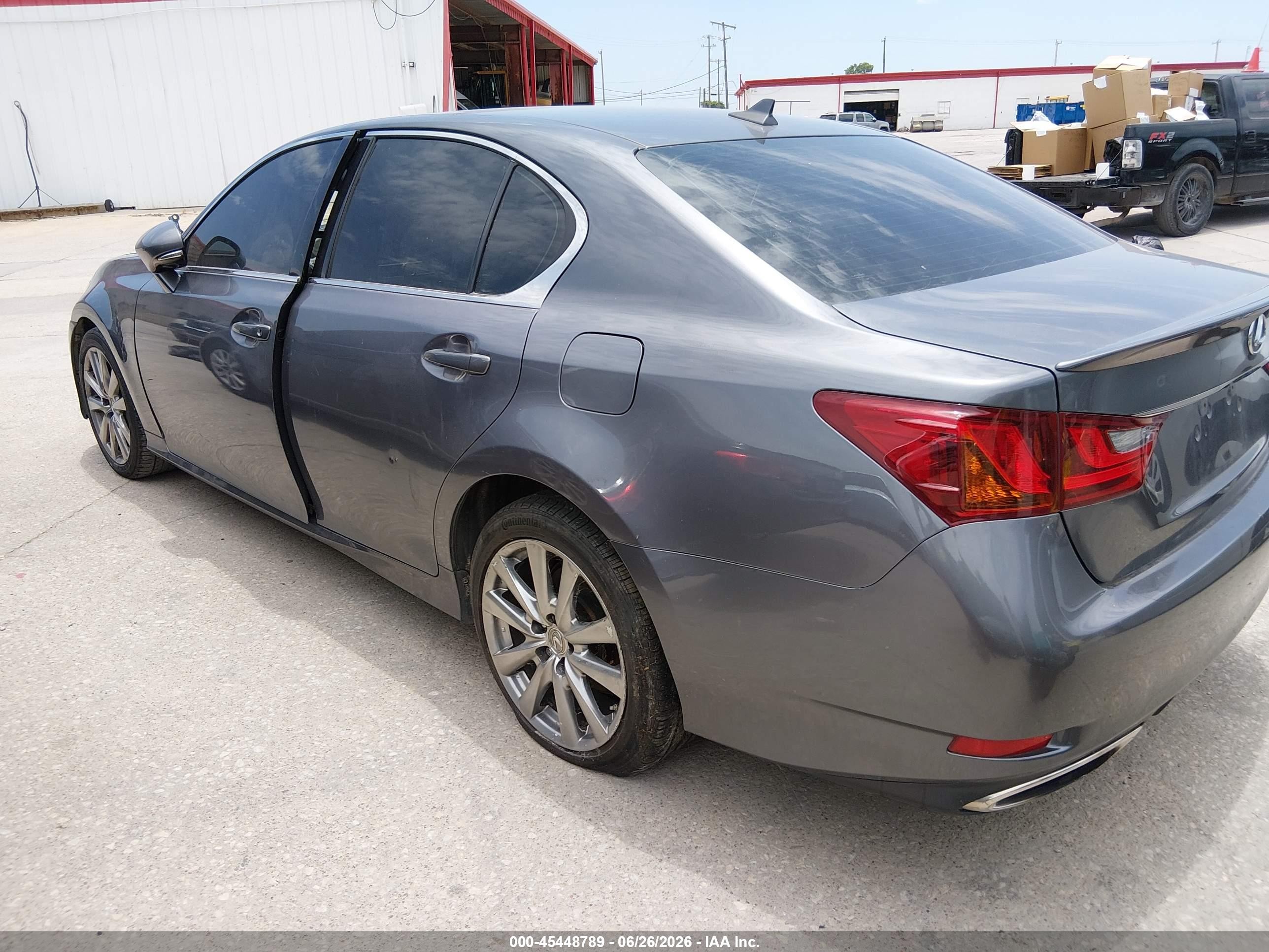 2013 Lexus Gs 350   Blue vin: JTHBE1BL0D5006881
