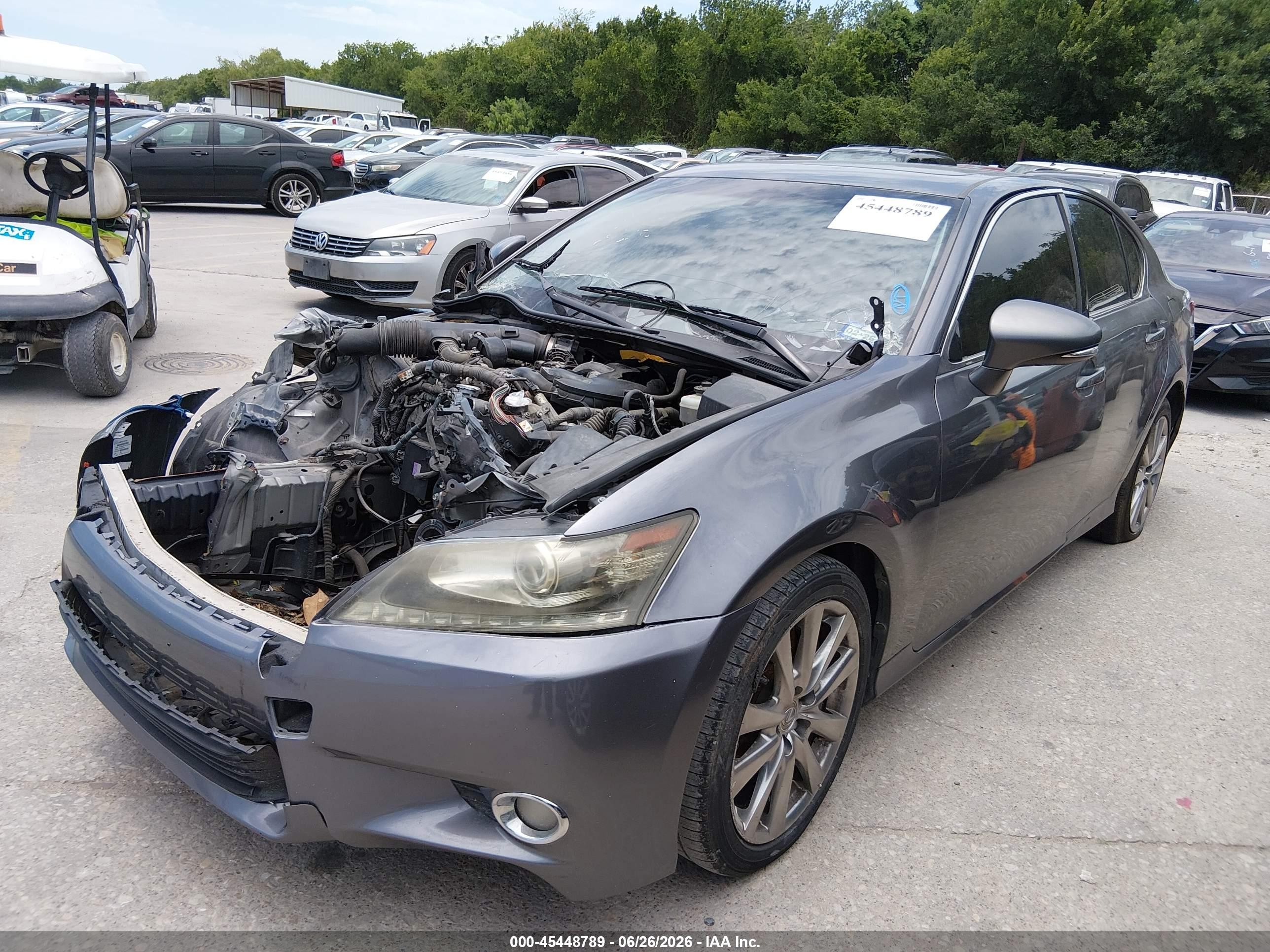 2013 Lexus Gs 350   Blue vin: JTHBE1BL0D5006881