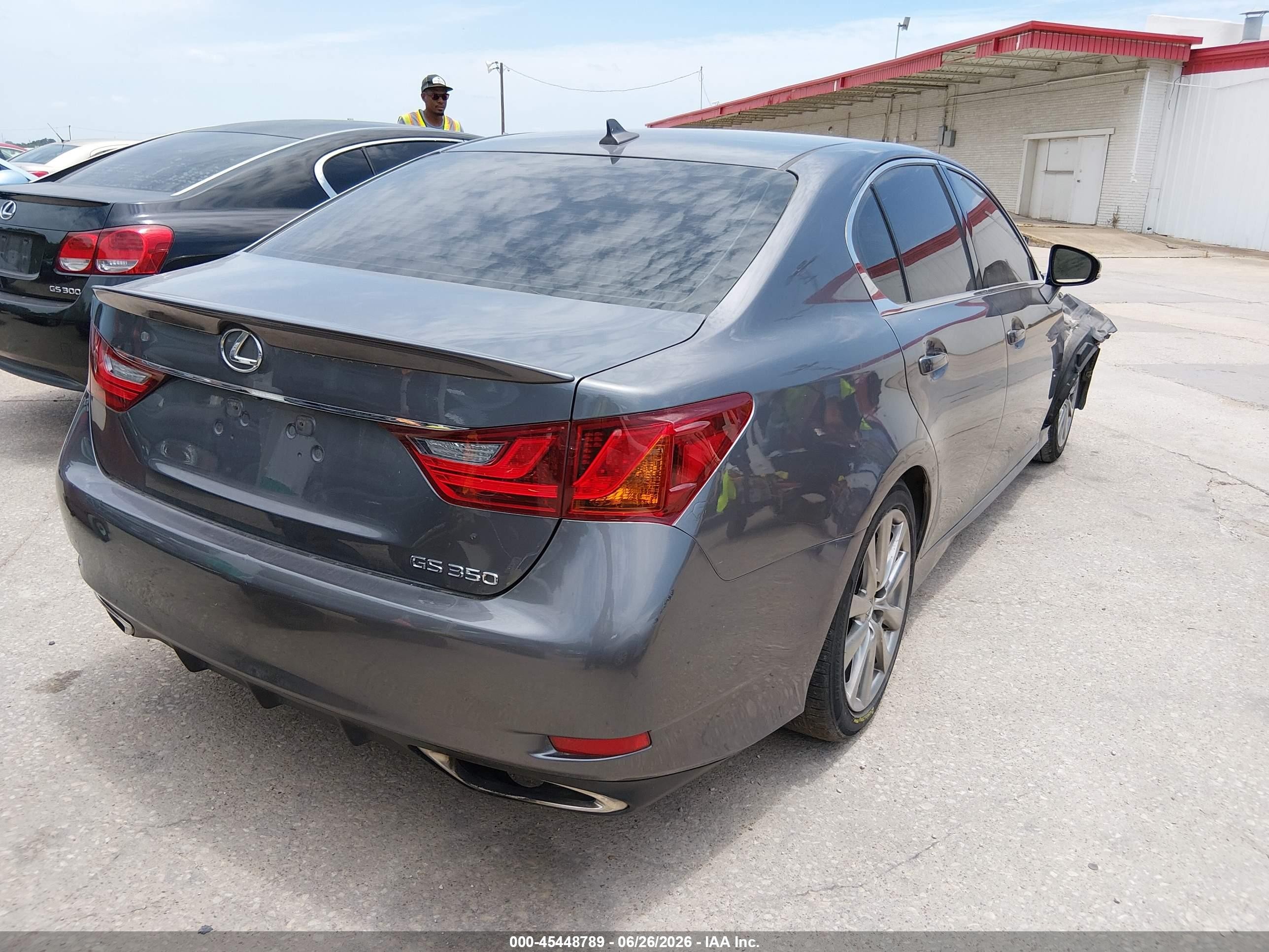 2013 Lexus Gs 350   Blue vin: JTHBE1BL0D5006881