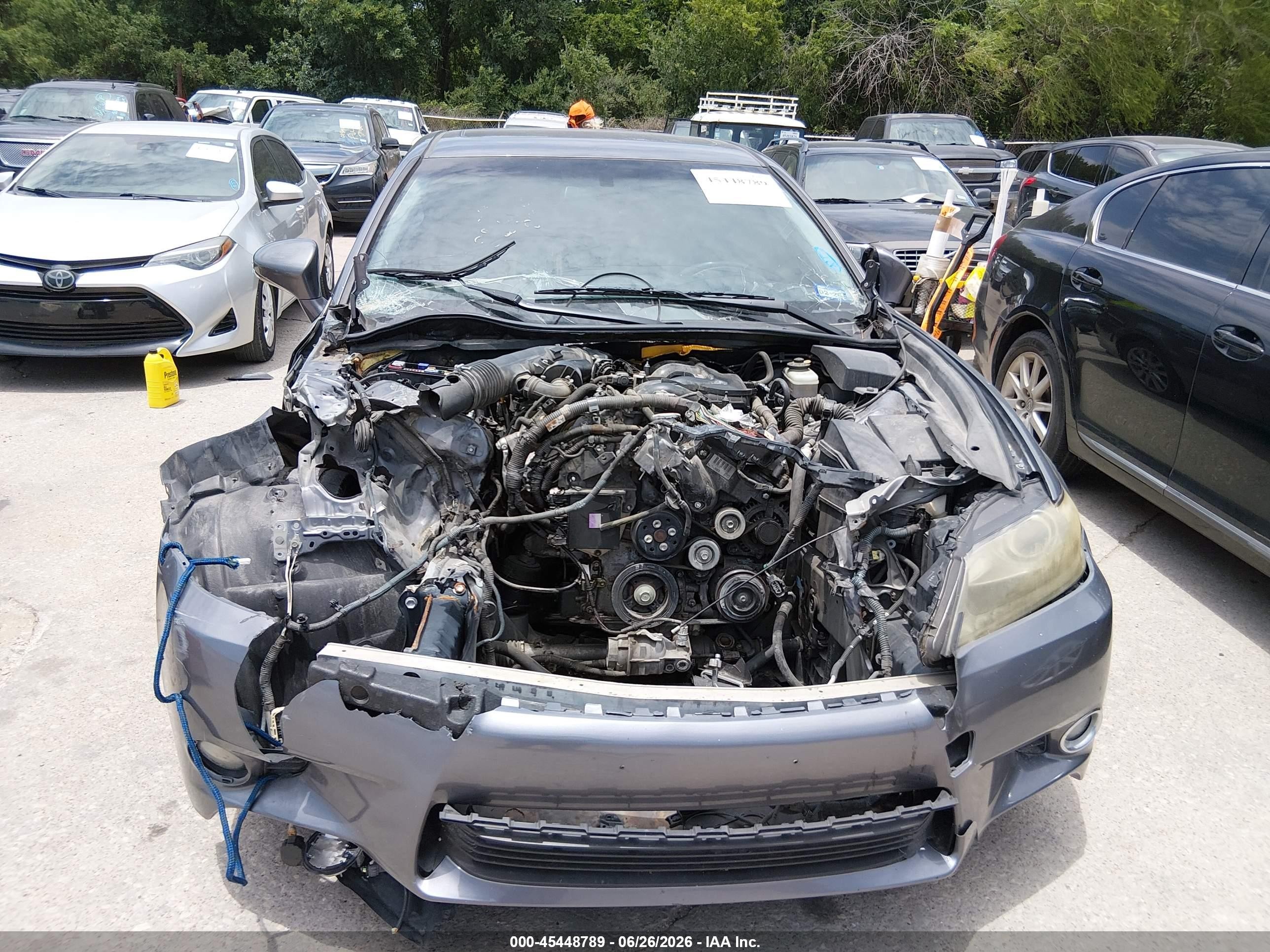 2013 Lexus Gs 350   Blue vin: JTHBE1BL0D5006881