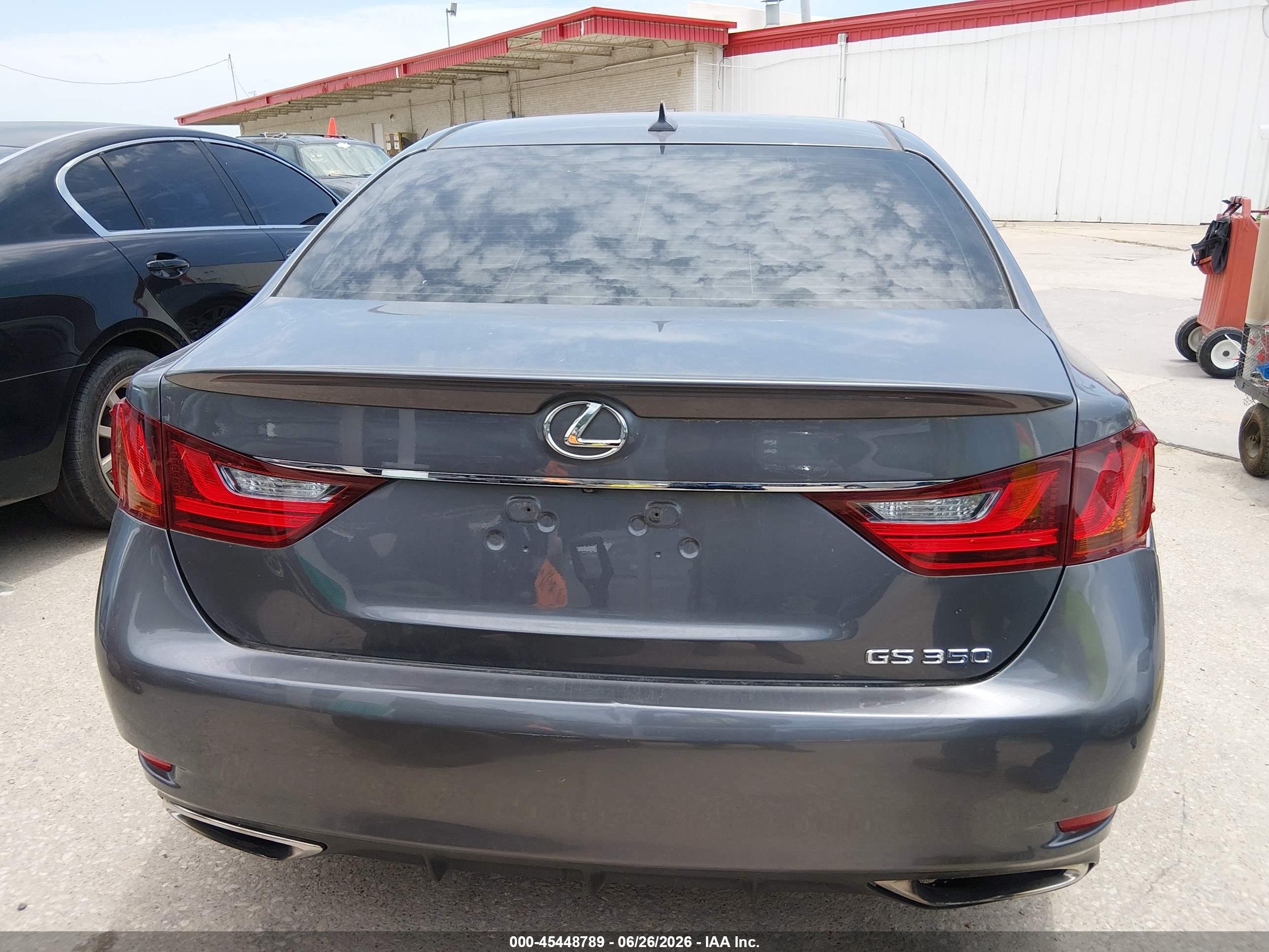 2013 Lexus Gs 350   Blue vin: JTHBE1BL0D5006881
