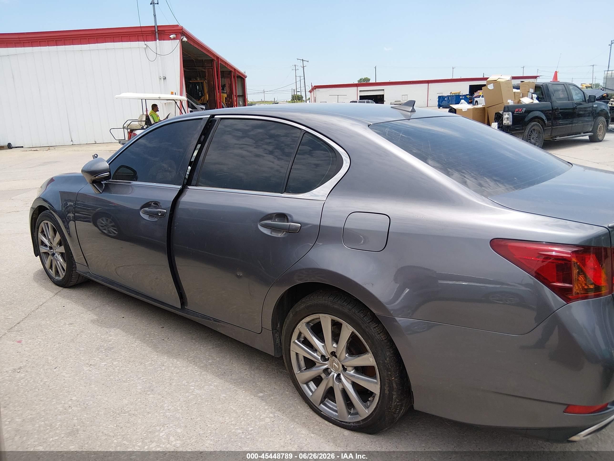 2013 Lexus Gs 350   Blue vin: JTHBE1BL0D5006881