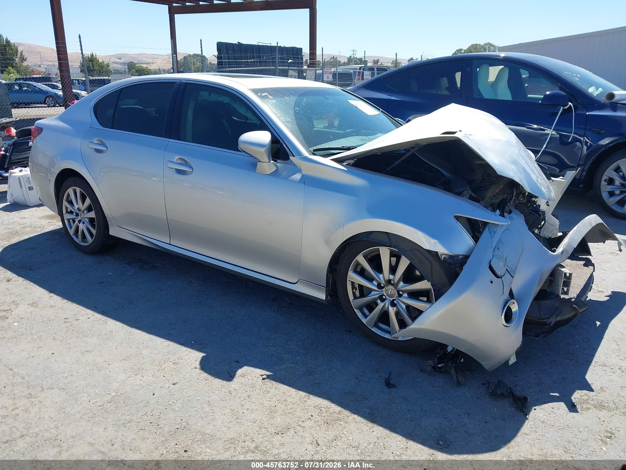 2013 Lexus Gs 350   Gray vin: JTHBE1BL0D5008145