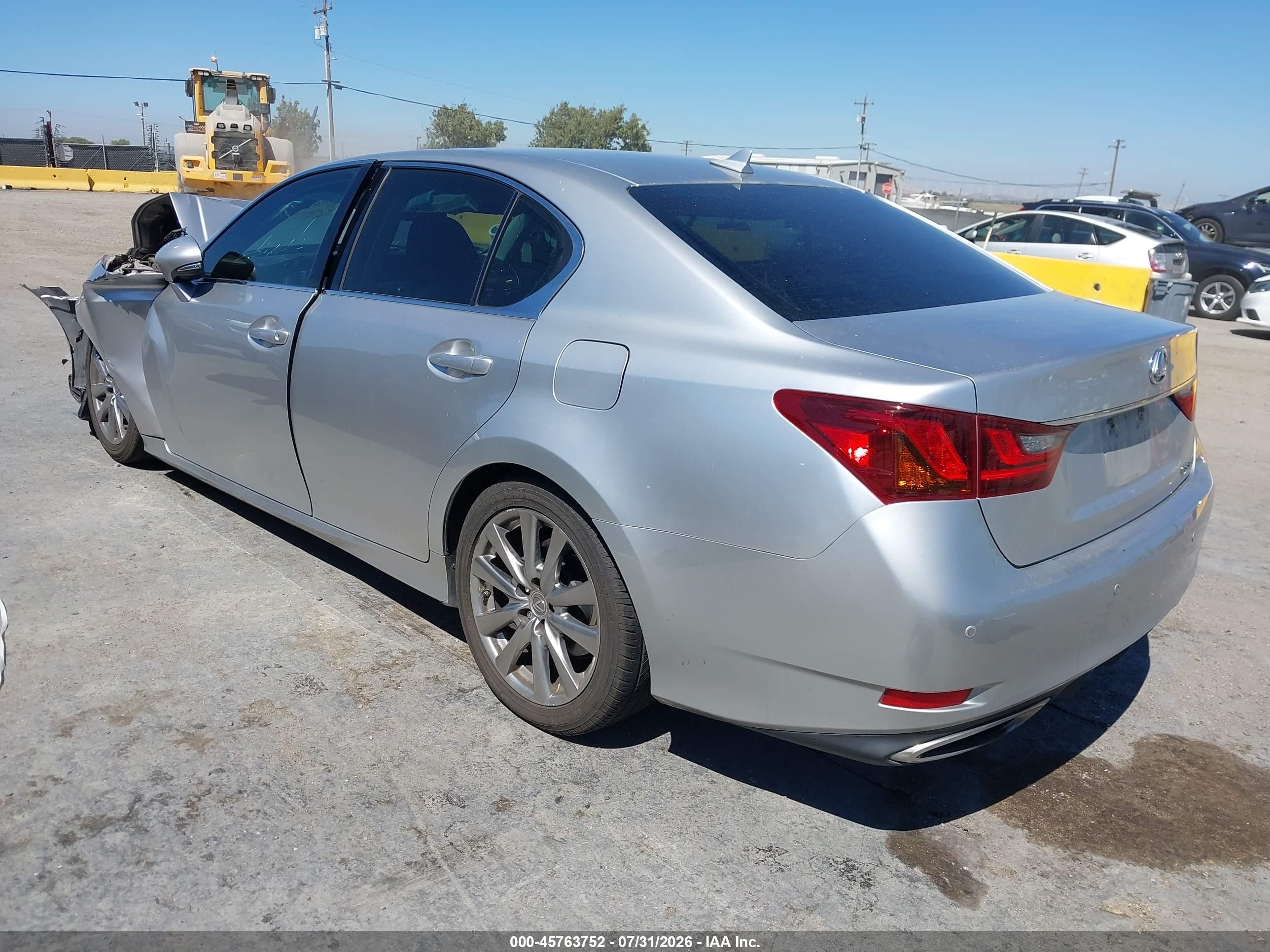 2013 Lexus Gs 350   Серый vin: JTHBE1BL0D5008145