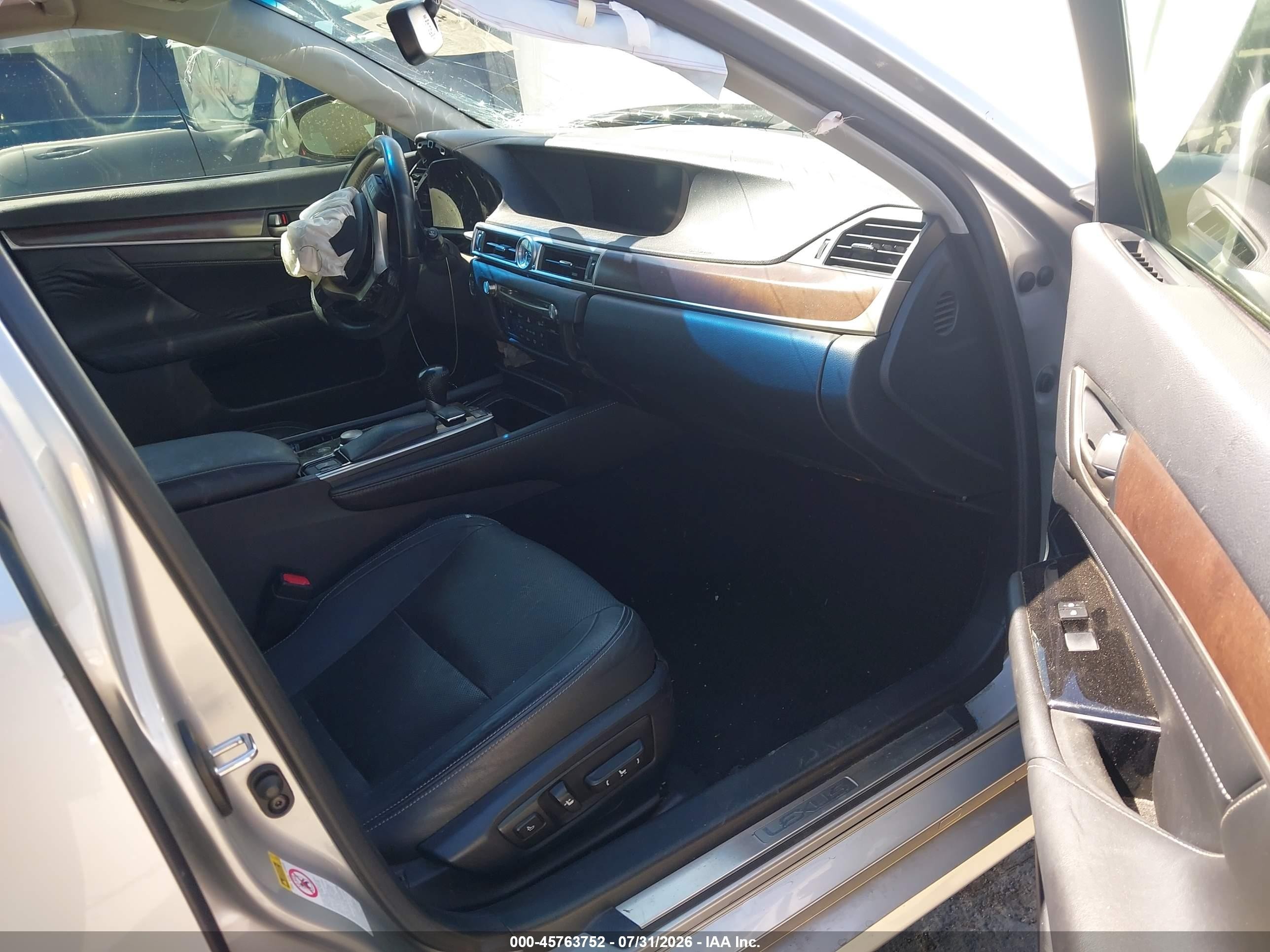 2013 Lexus Gs 350   Серый vin: JTHBE1BL0D5008145