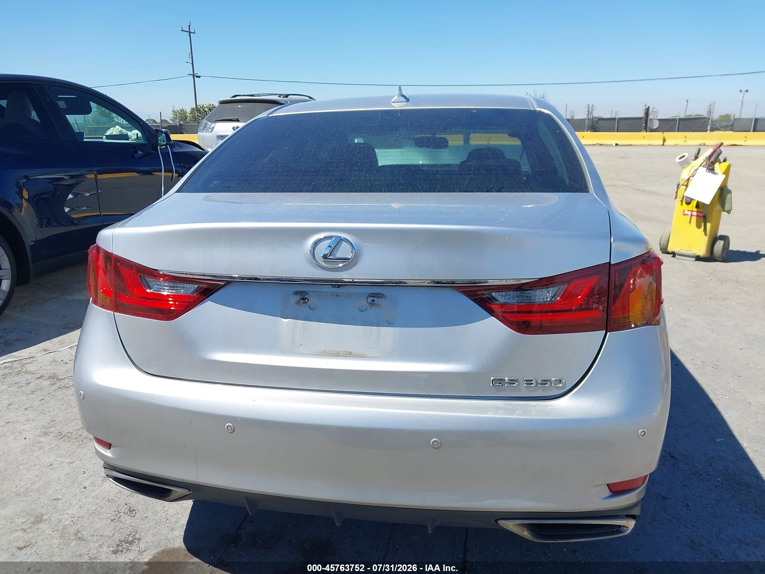 2013 Lexus Gs 350   Серый vin: JTHBE1BL0D5008145