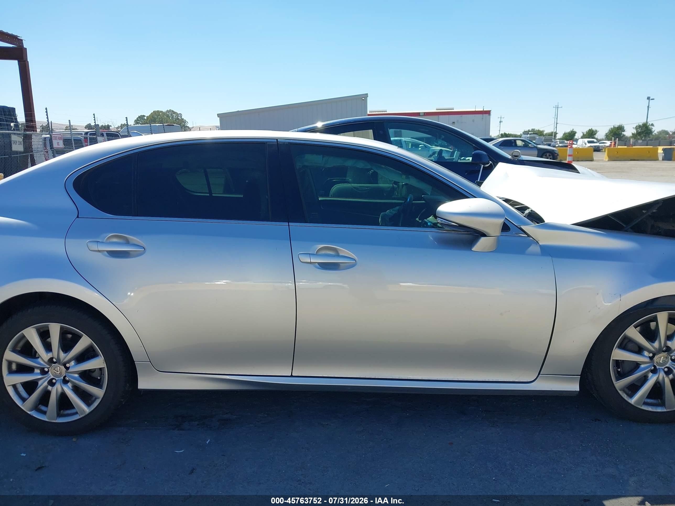 2013 Lexus Gs 350   Серый vin: JTHBE1BL0D5008145