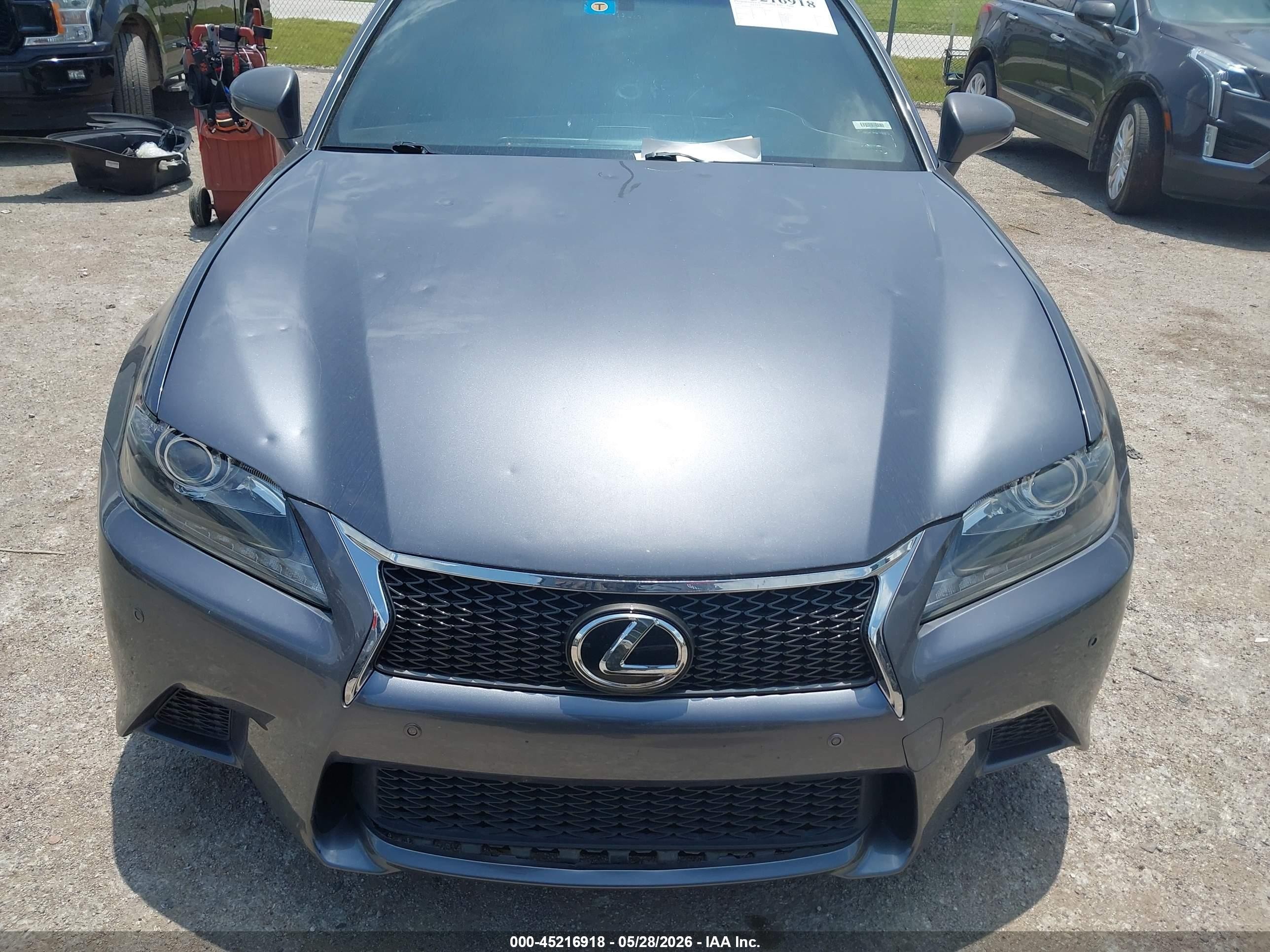 2013 Lexus Gs 350 Серый vin: JTHBE1BL0D5012924