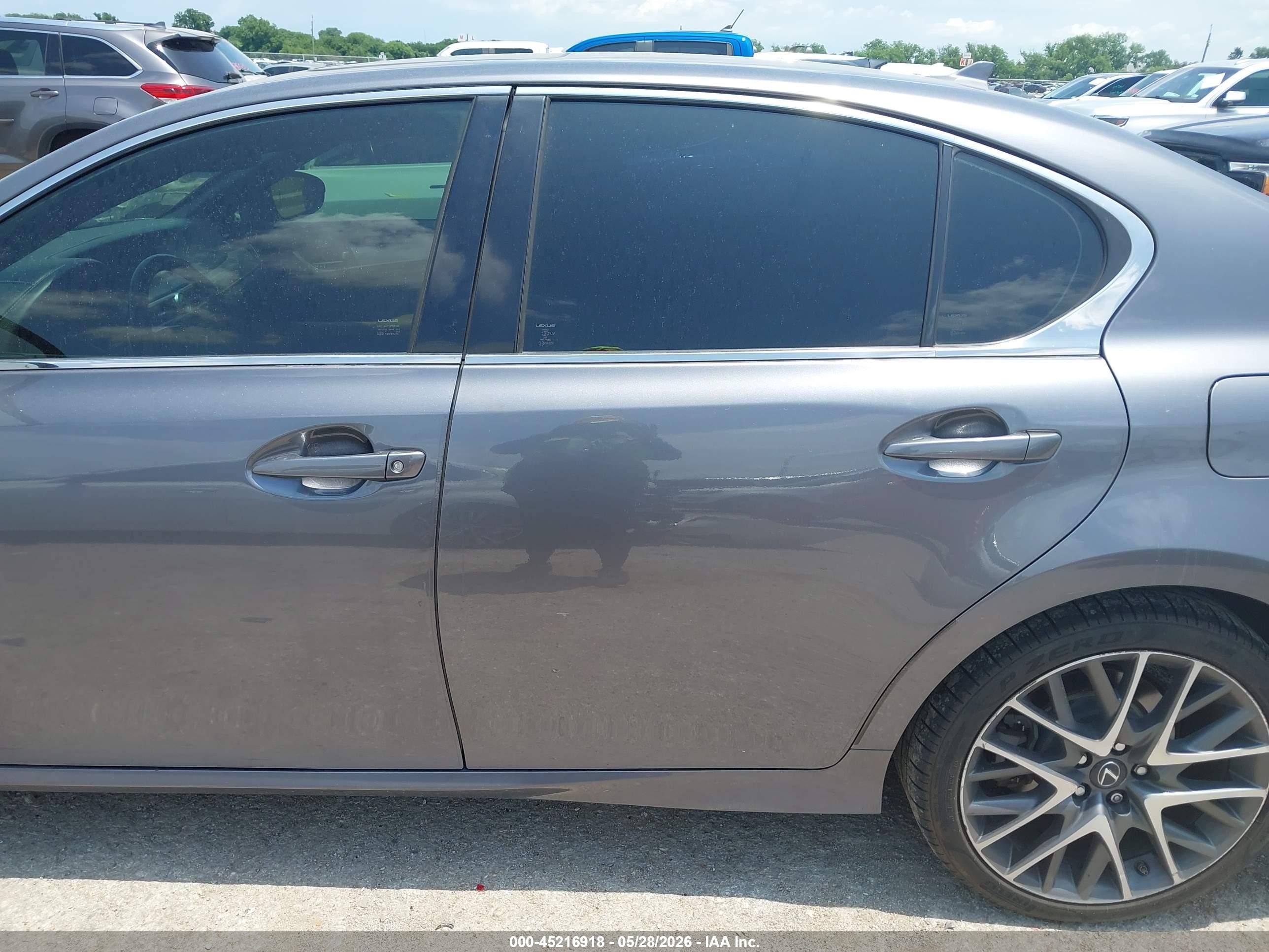 2013 Lexus Gs 350 Серый vin: JTHBE1BL0D5012924