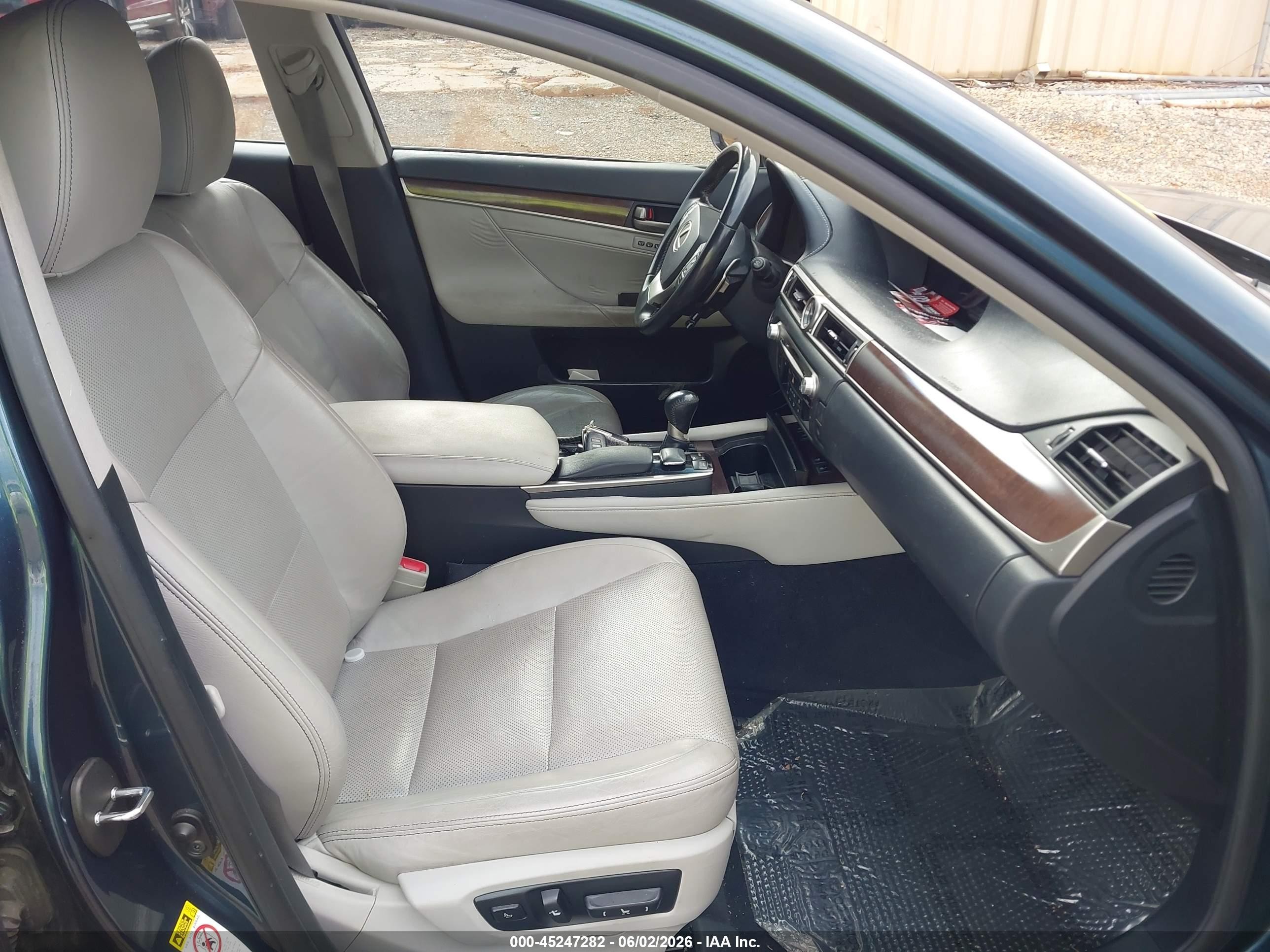 2013 Lexus Gs 350   Blue vin: JTHBE1BL0D5012941