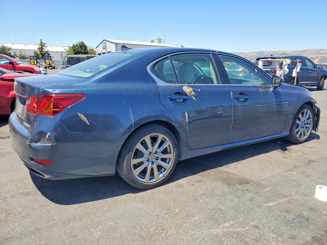 2013 Lexus Gs 350 Blue vin: JTHBE1BL0D5015435