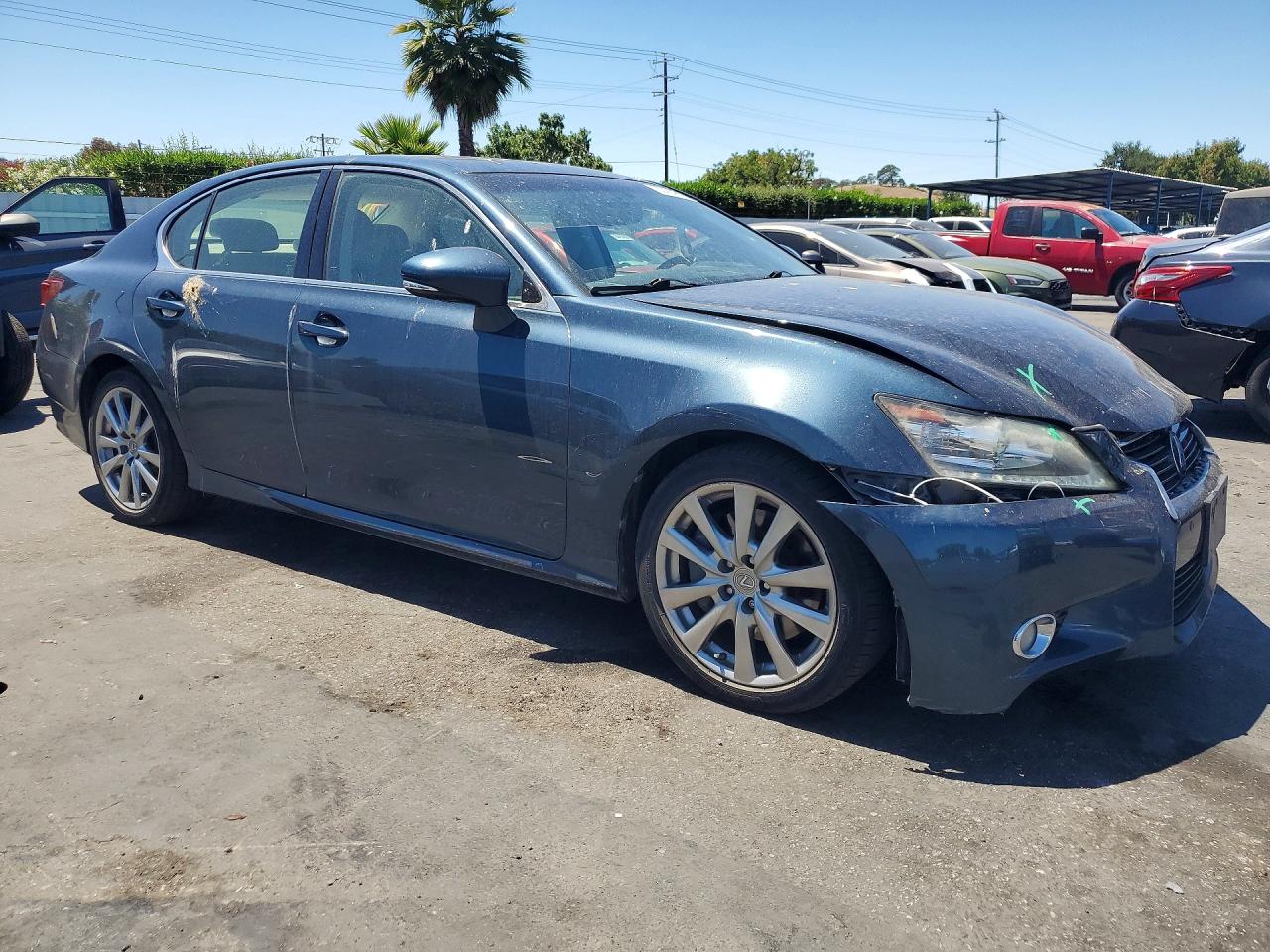 2013 Lexus Gs 350 Blue vin: JTHBE1BL0D5015435