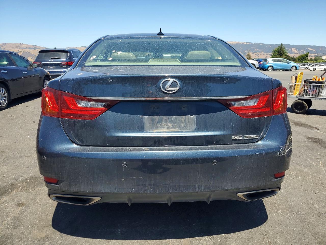 2013 Lexus Gs 350 Blue vin: JTHBE1BL0D5015435