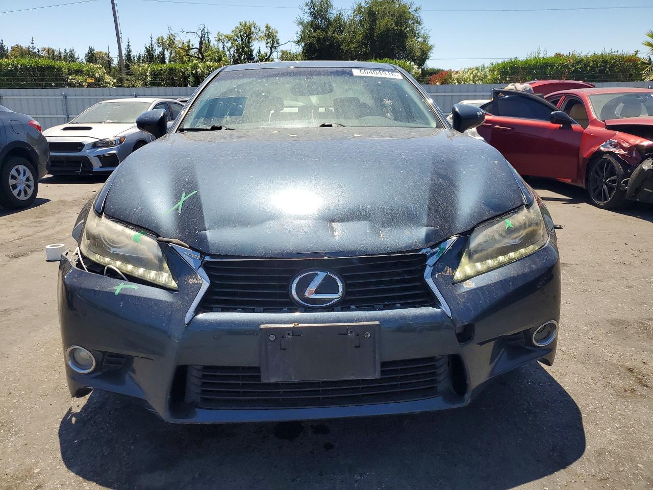 2013 Lexus Gs 350 Blue vin: JTHBE1BL0D5015435