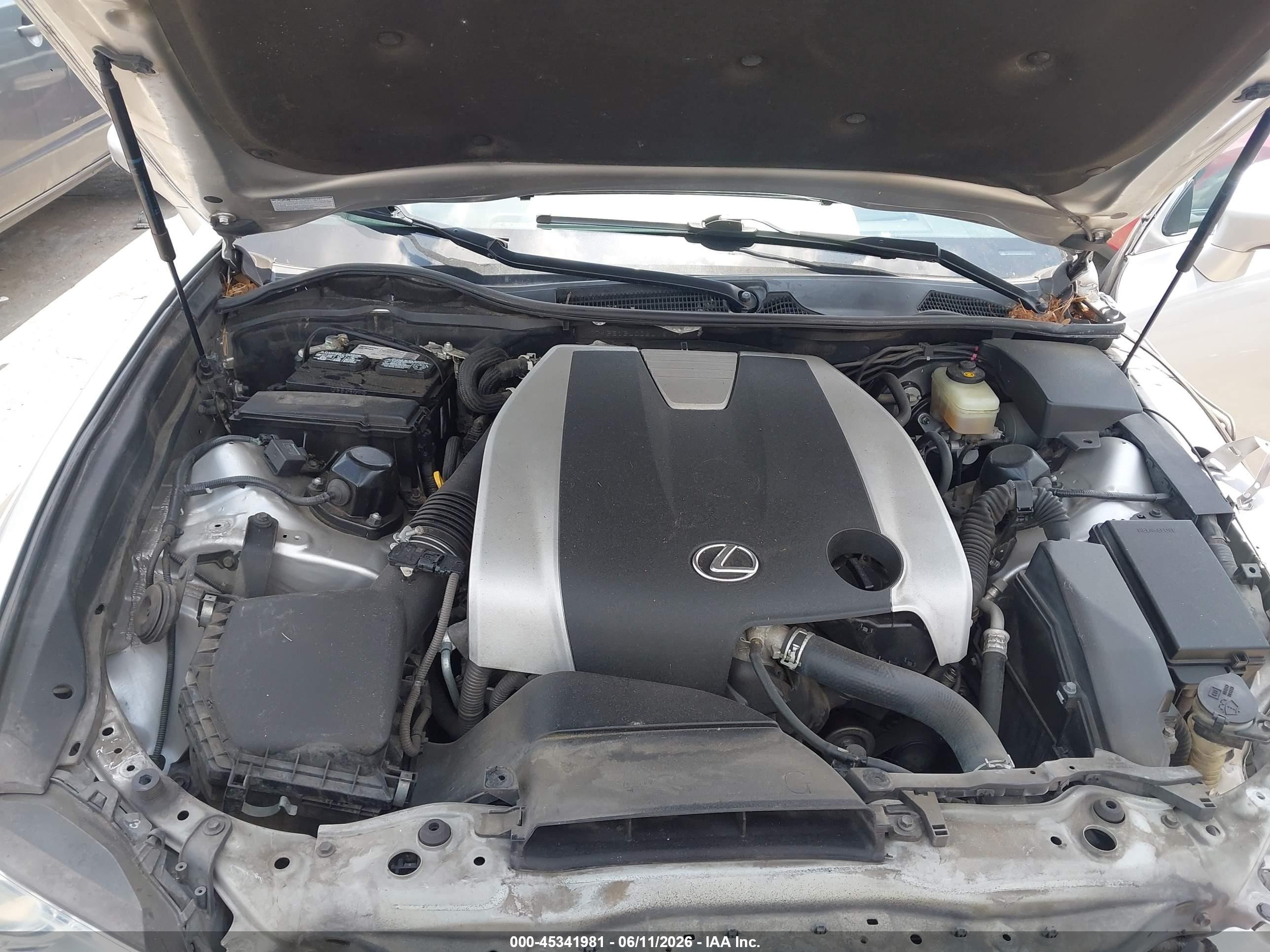 2013 Lexus Gs 350   Silver vin: JTHBE1BL0D5016133