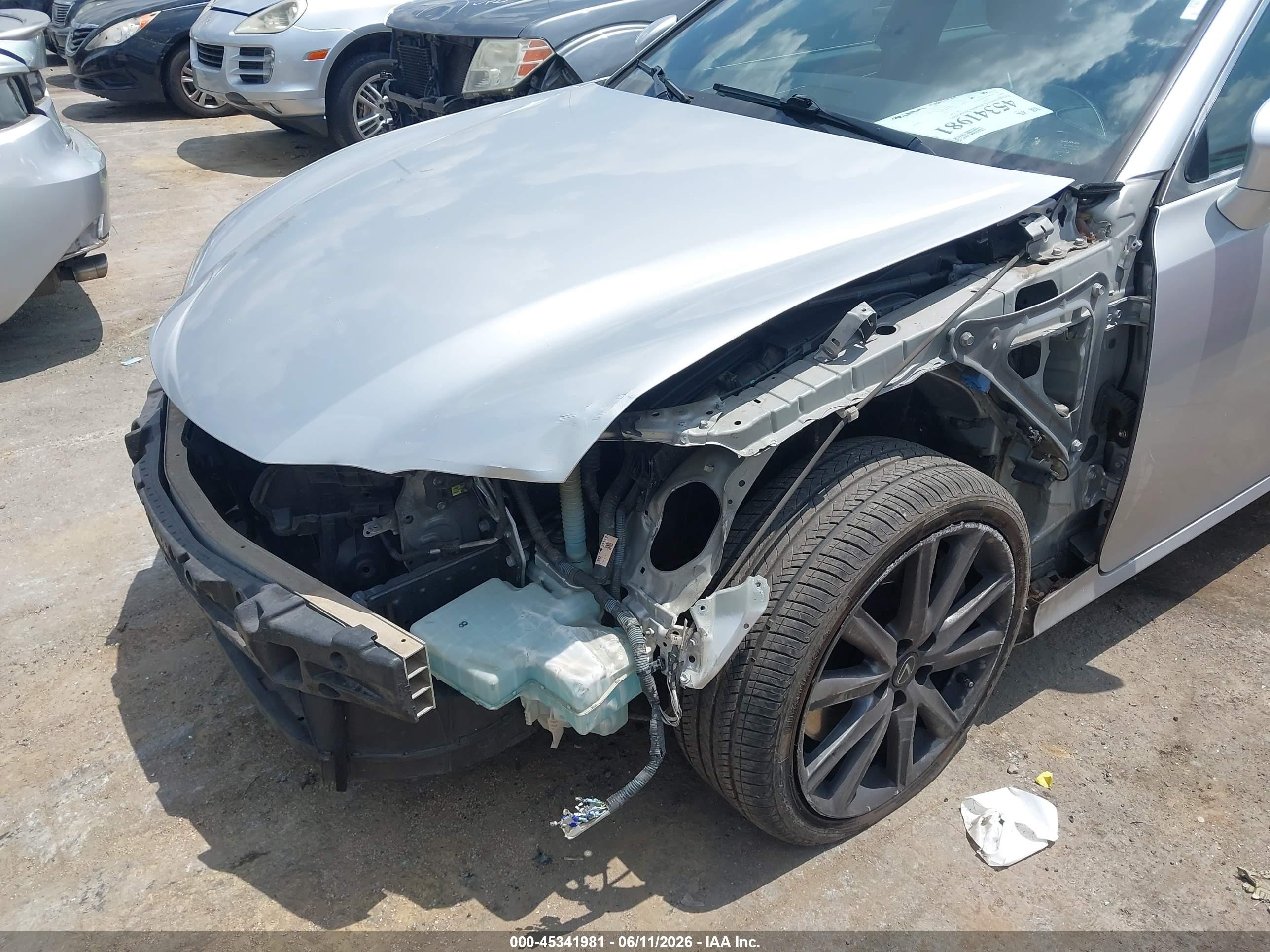 2013 Lexus Gs 350   Silver vin: JTHBE1BL0D5016133