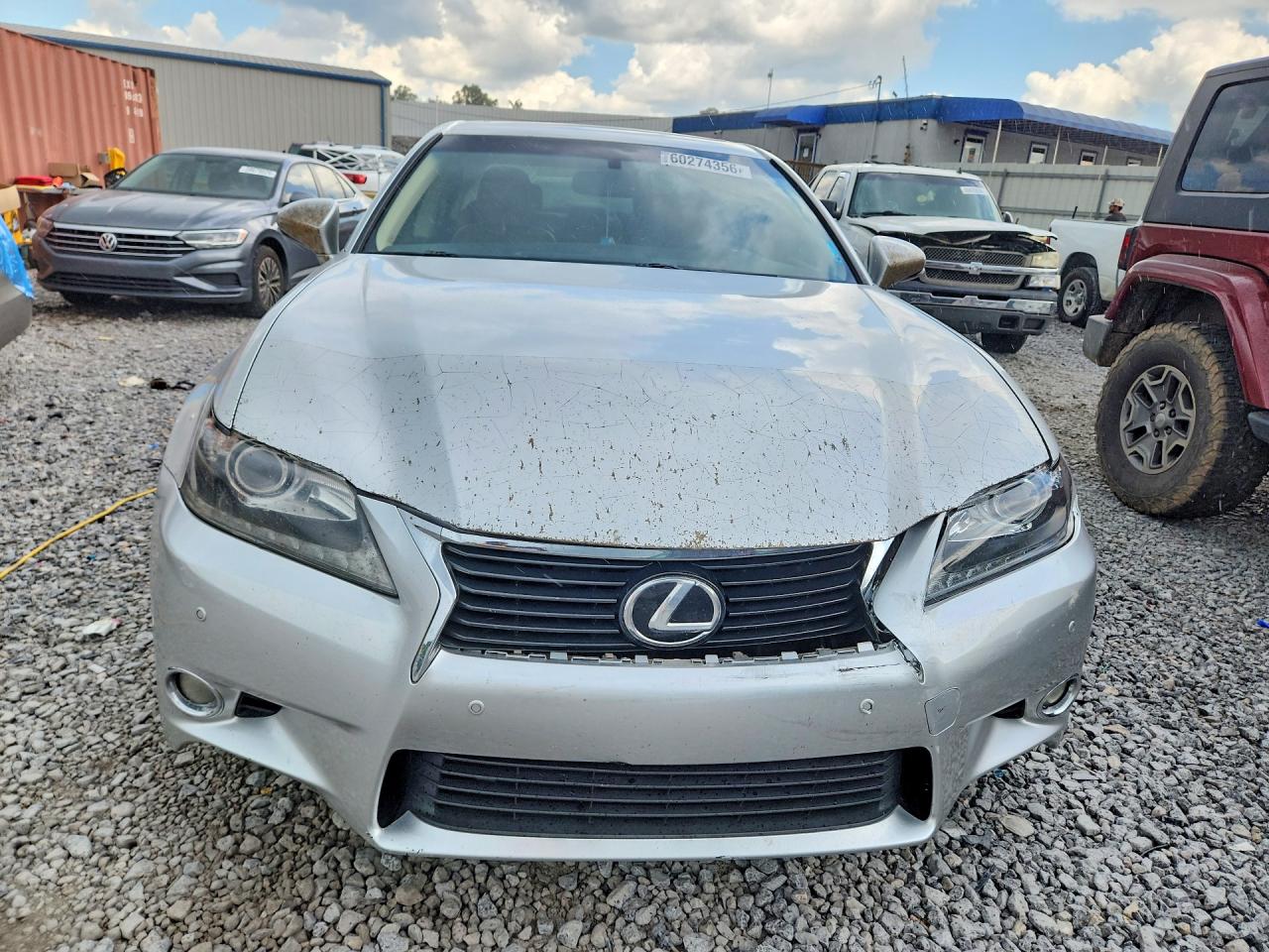 2013 Lexus Gs 350 Silver vin: JTHBE1BL0D5016729