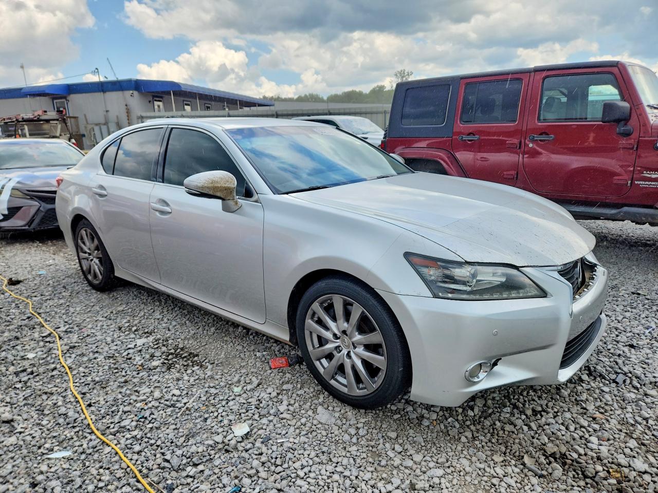 2013 Lexus Gs 350 Silver vin: JTHBE1BL0D5016729