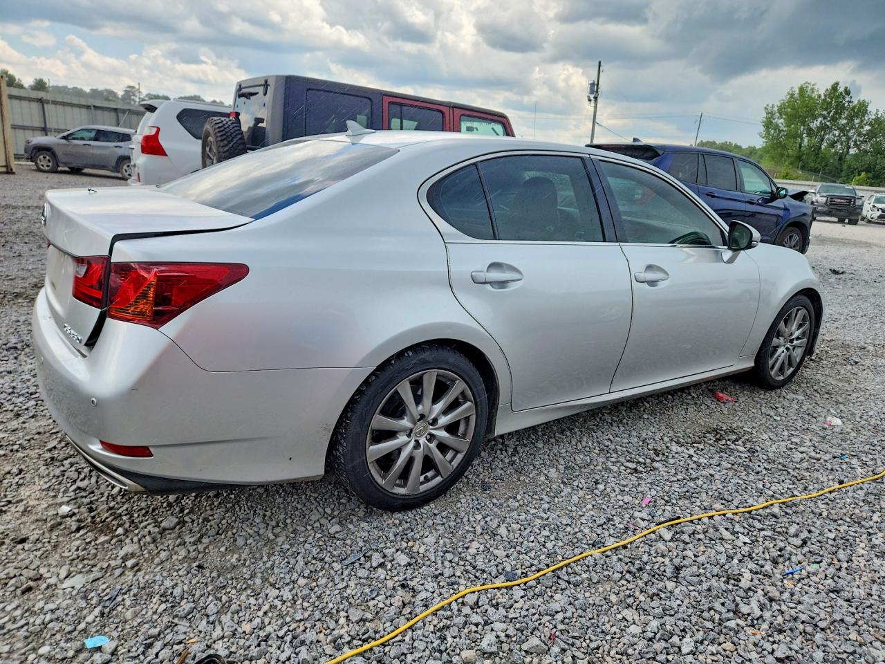 2013 Lexus Gs 350 Silver vin: JTHBE1BL0D5016729