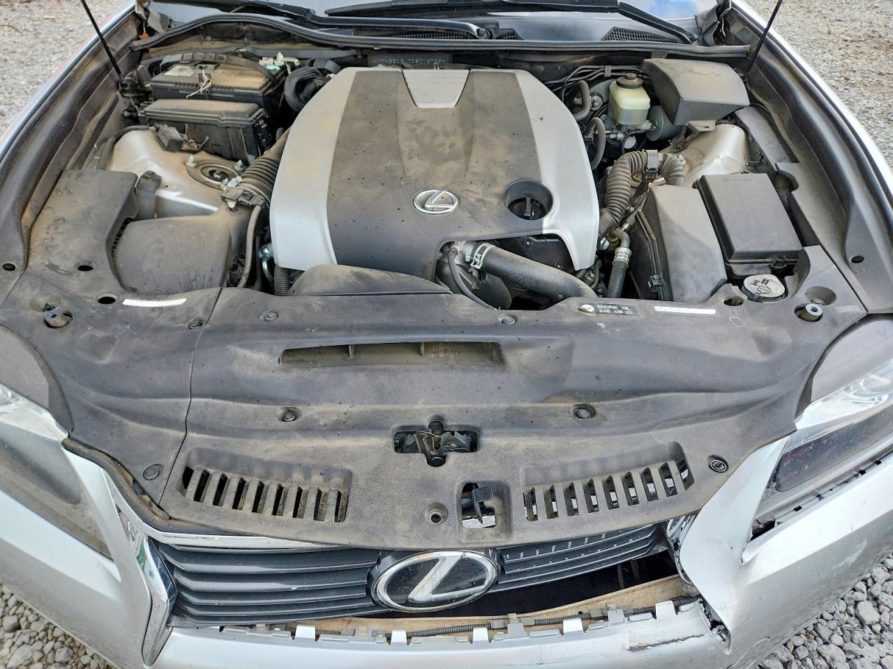 2013 Lexus Gs 350 Silver vin: JTHBE1BL0D5016729