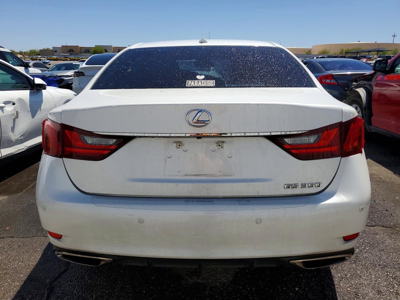 2013 Lexus Gs 350 White vin: JTHBE1BL0D5018089