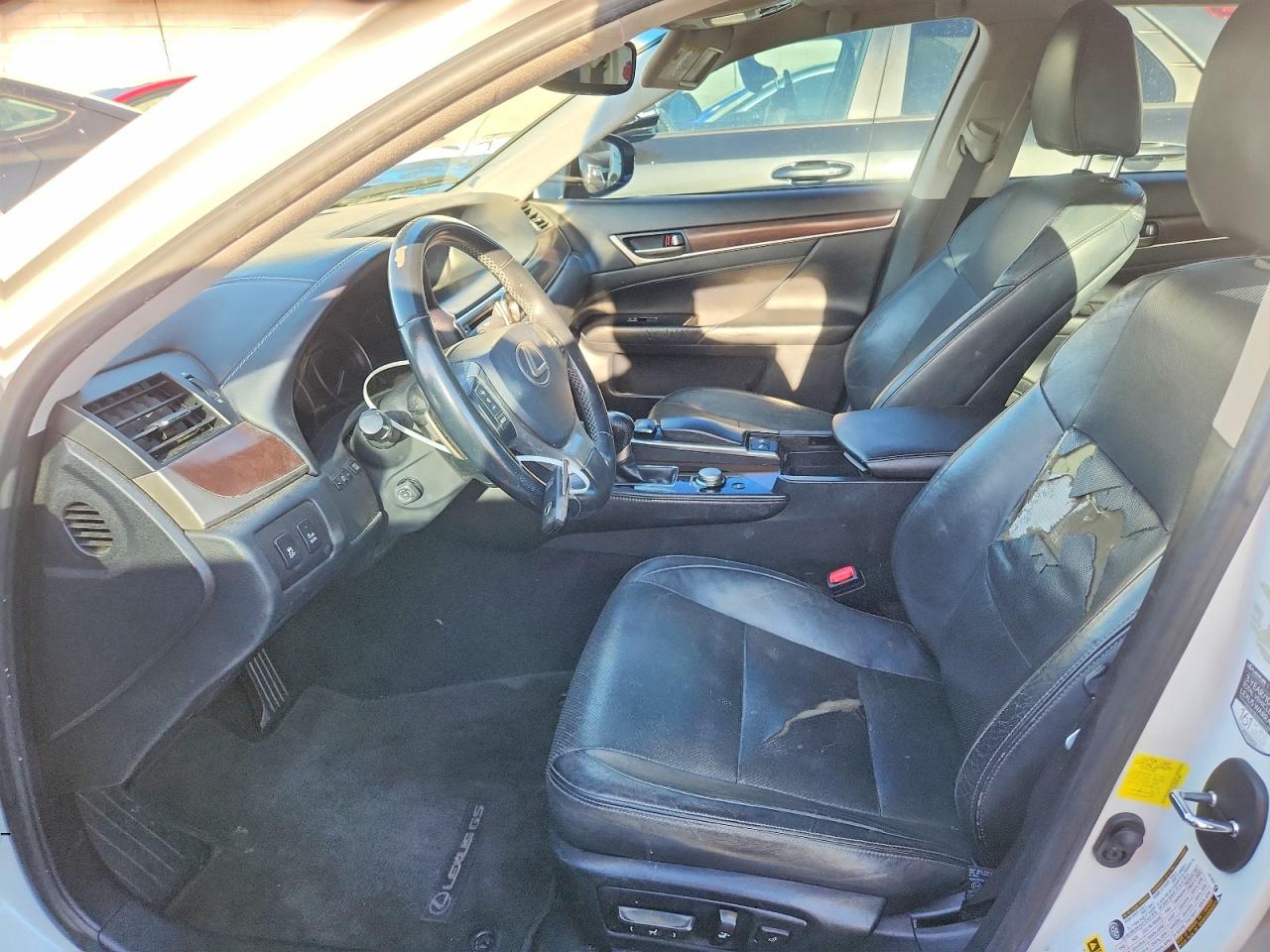 2013 Lexus Gs 350 White vin: JTHBE1BL0D5018089