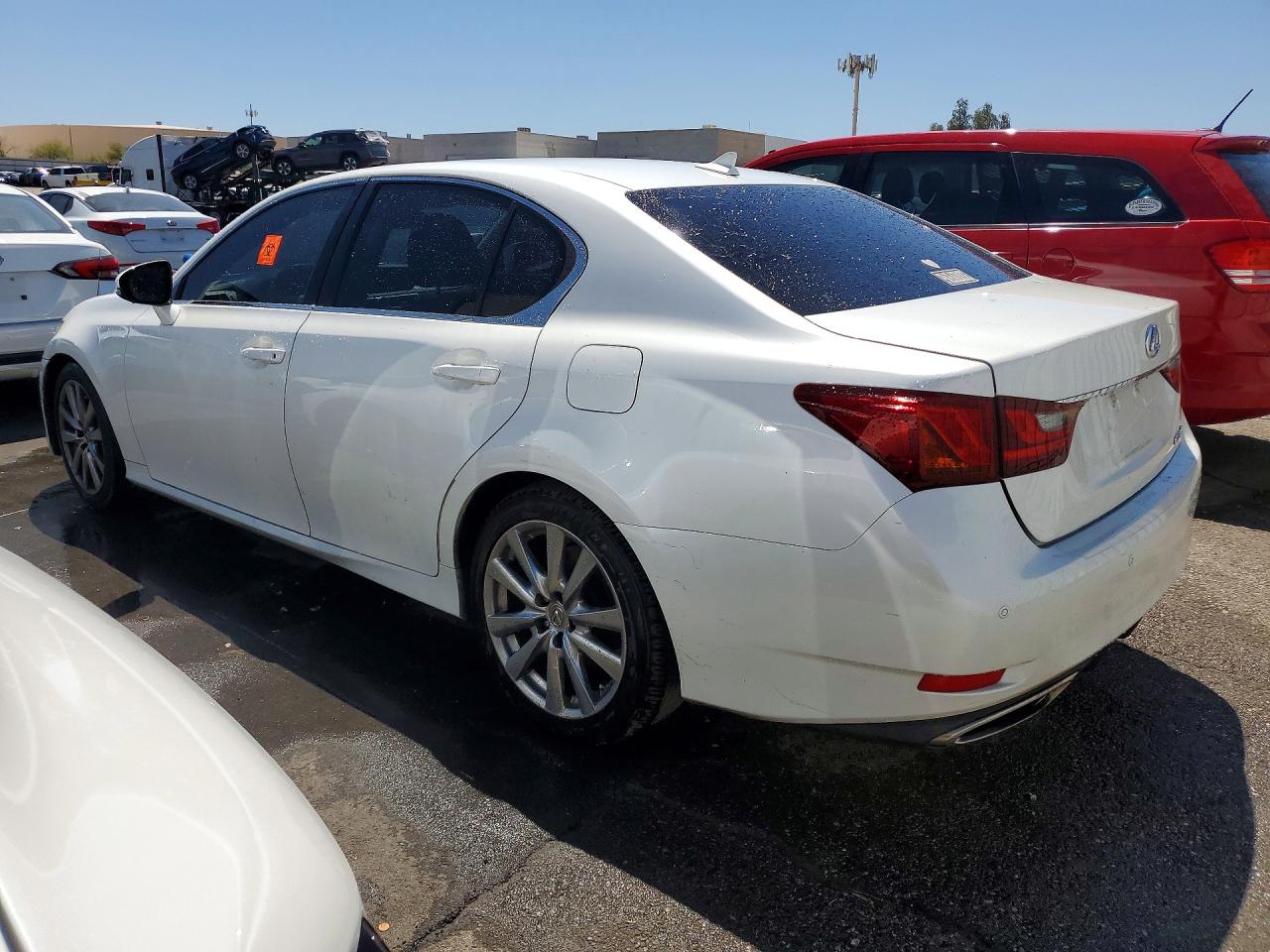 2013 Lexus Gs 350 White vin: JTHBE1BL0D5018089