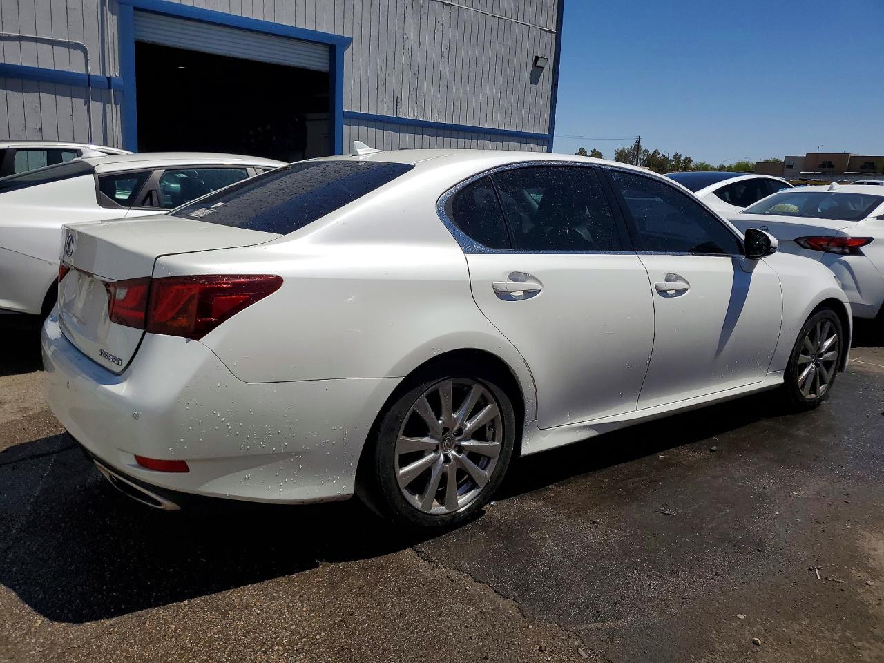 2013 Lexus Gs 350 White vin: JTHBE1BL0D5018089