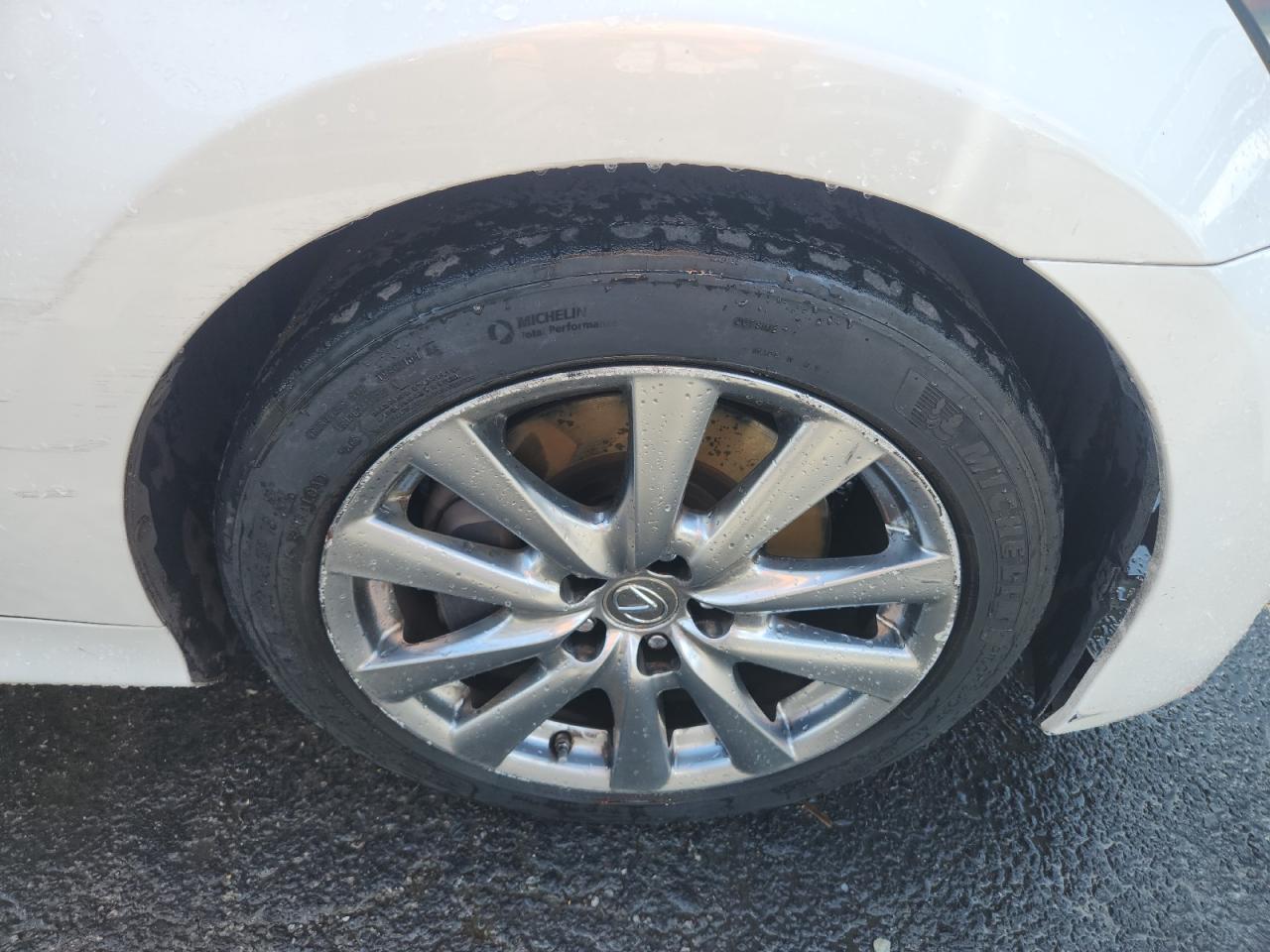 2013 Lexus Gs 350 White vin: JTHBE1BL0D5018089 Damage: Right Front Wheel, Curb Rash, 9 To 10 Inches