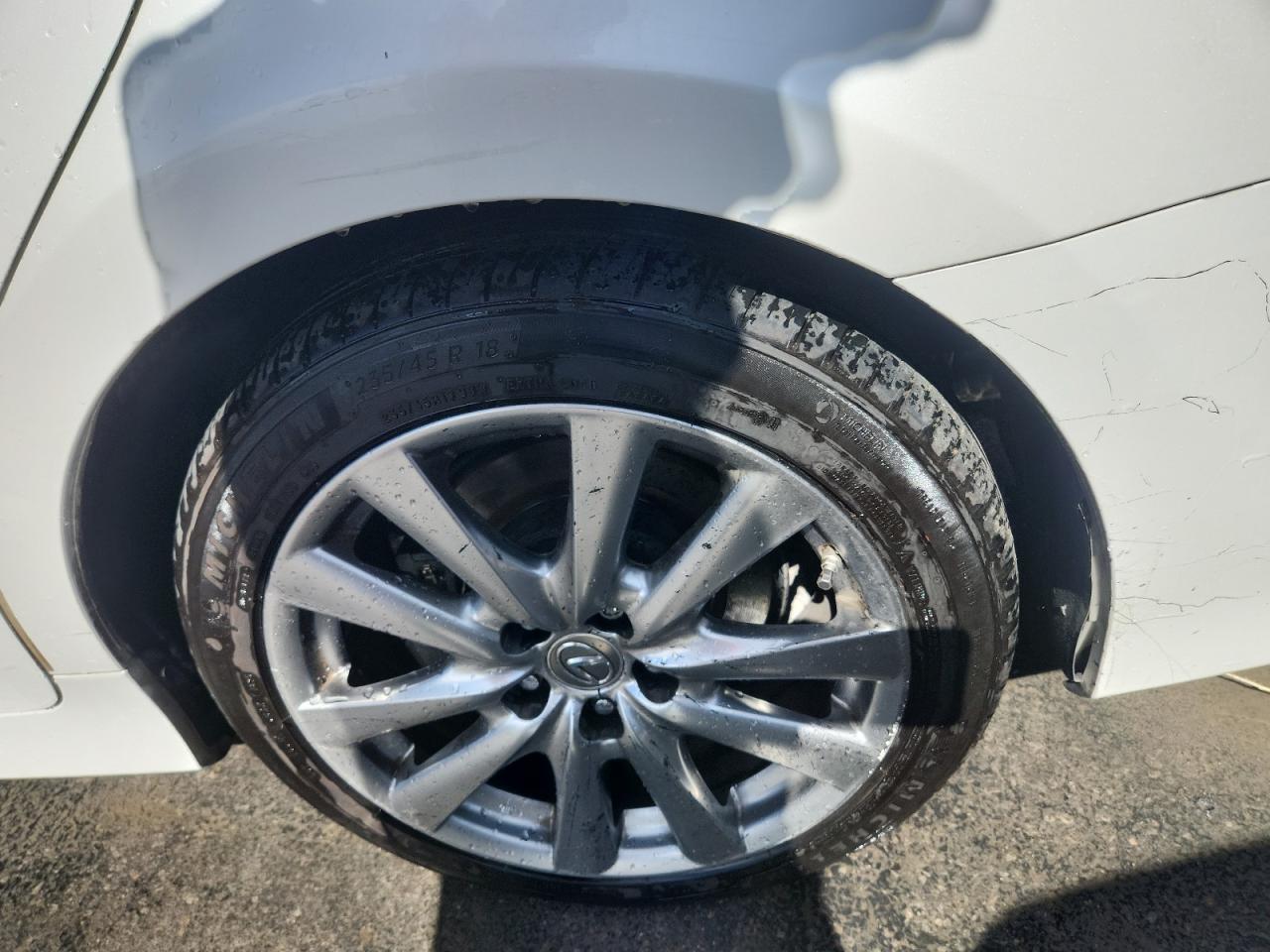 2013 Lexus Gs 350 White vin: JTHBE1BL0D5018089 Damage: Rear Bumper, Multiple Scratches Heavy, 3