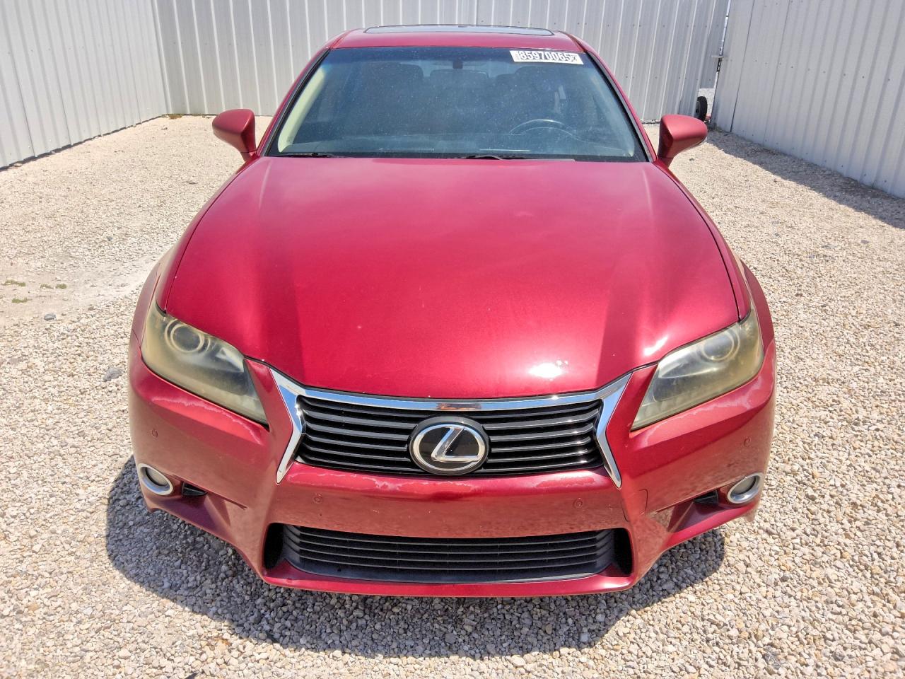2013 Lexus Gs 350 Бордовый vin: JTHBE1BL0D5022532