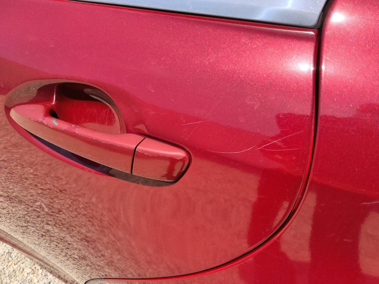 2013 Lexus Gs 350 Бордовый vin: JTHBE1BL0D5022532 Damage: Left Rear Door, Heavy Scratch, 1 To 2 Inches