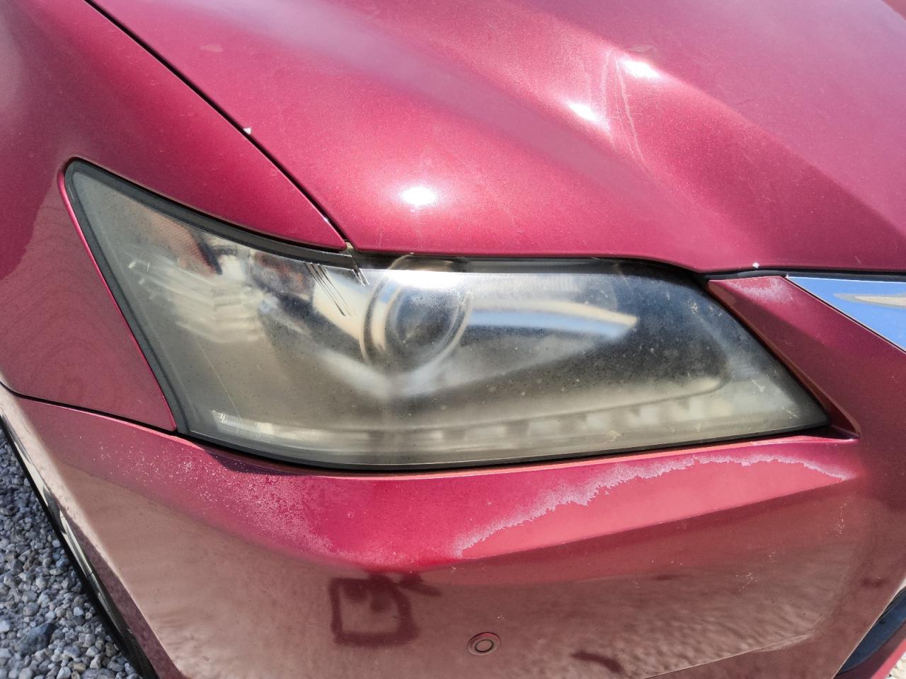 2013 Lexus Gs 350 Бордовый vin: JTHBE1BL0D5022532 Damage: Right Head Lamp, Faded, Repair Required