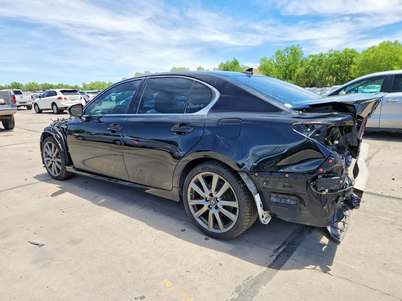 2013 Lexus Gs 350 Black vin: JTHBE1BL0D5024801