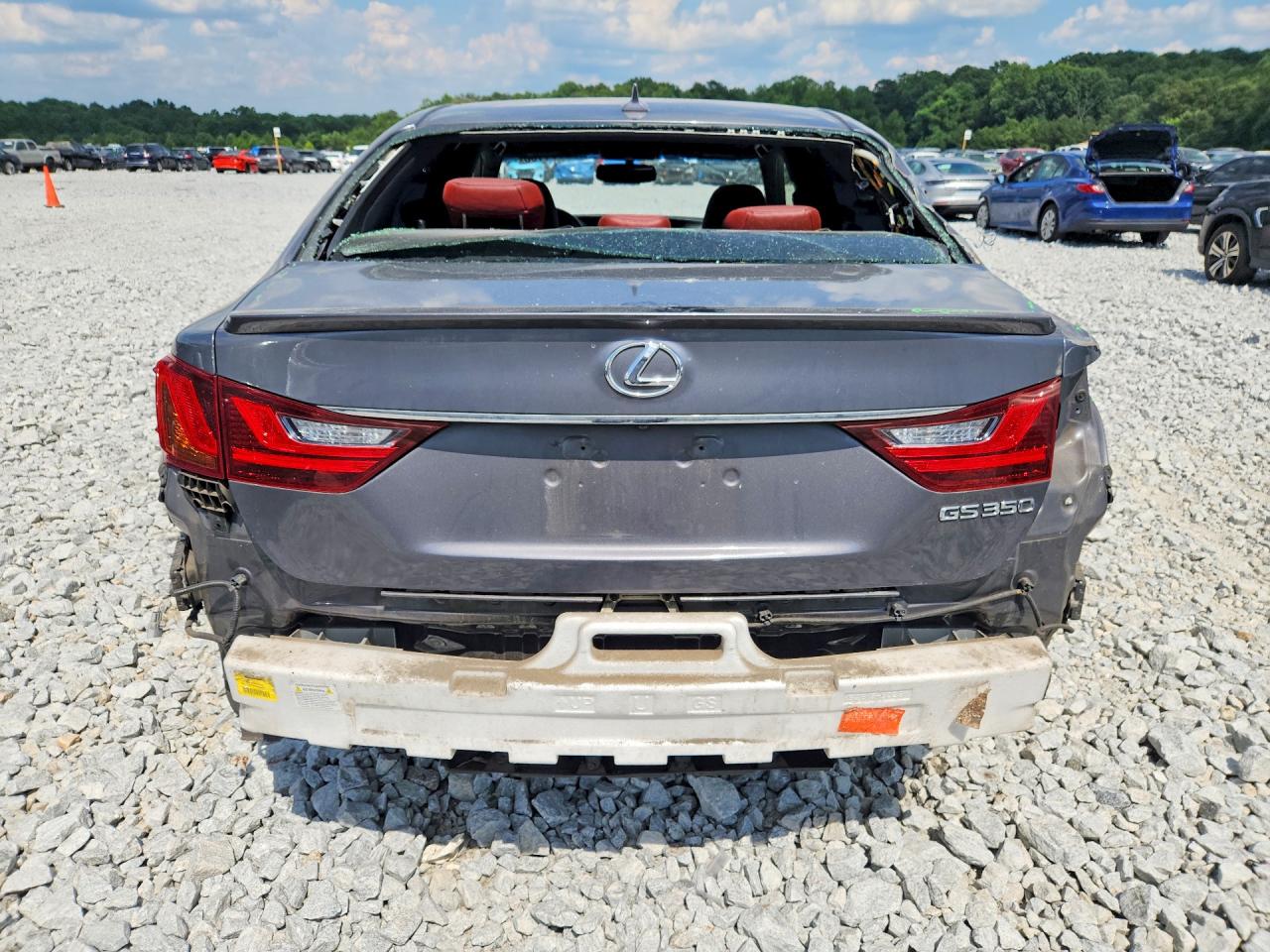 2013 Lexus Gs 350 Серый vin: JTHBE1BL0D5024846