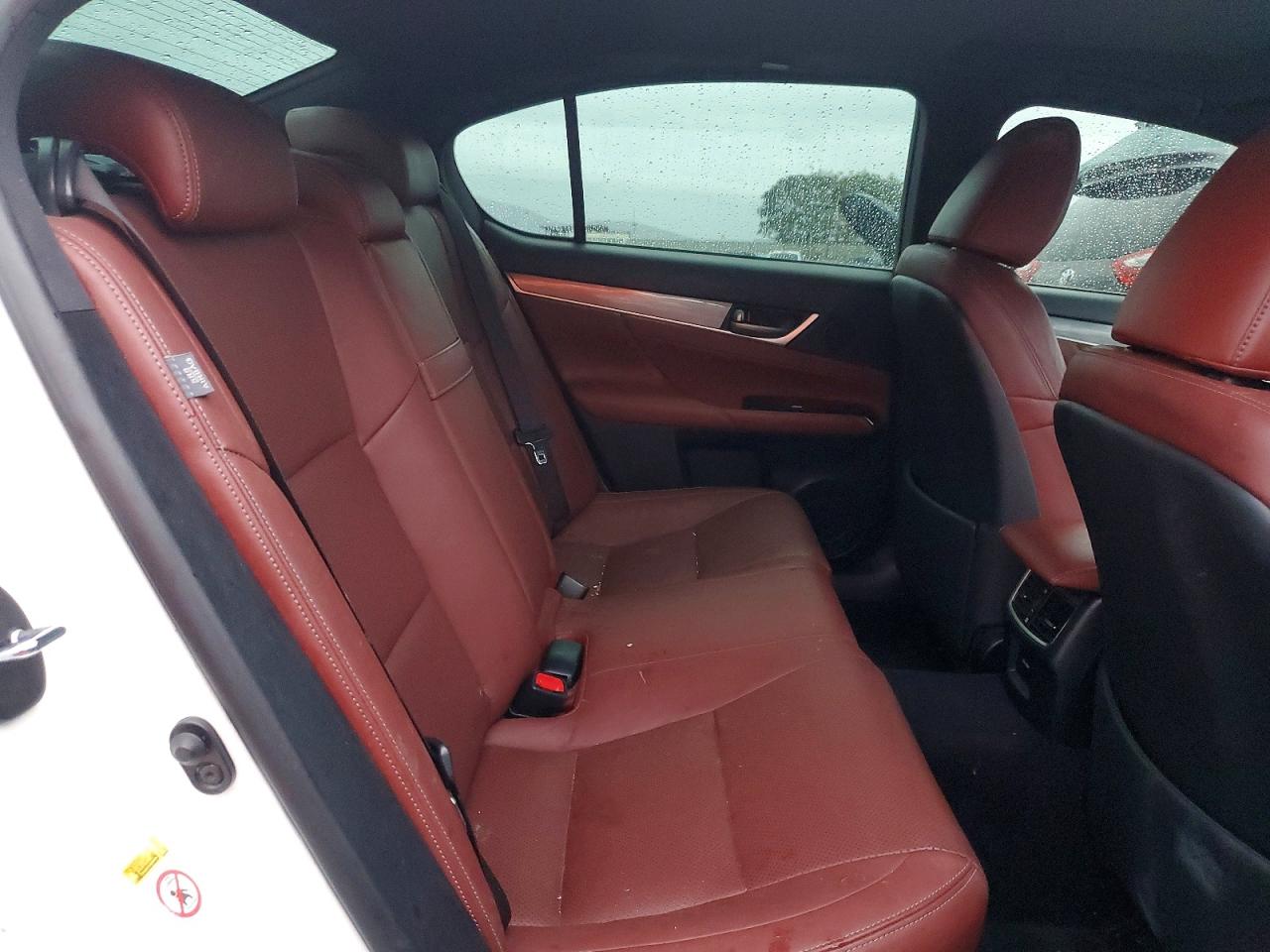 2013 Lexus Gs 350 White vin: JTHBE1BL0D5025740